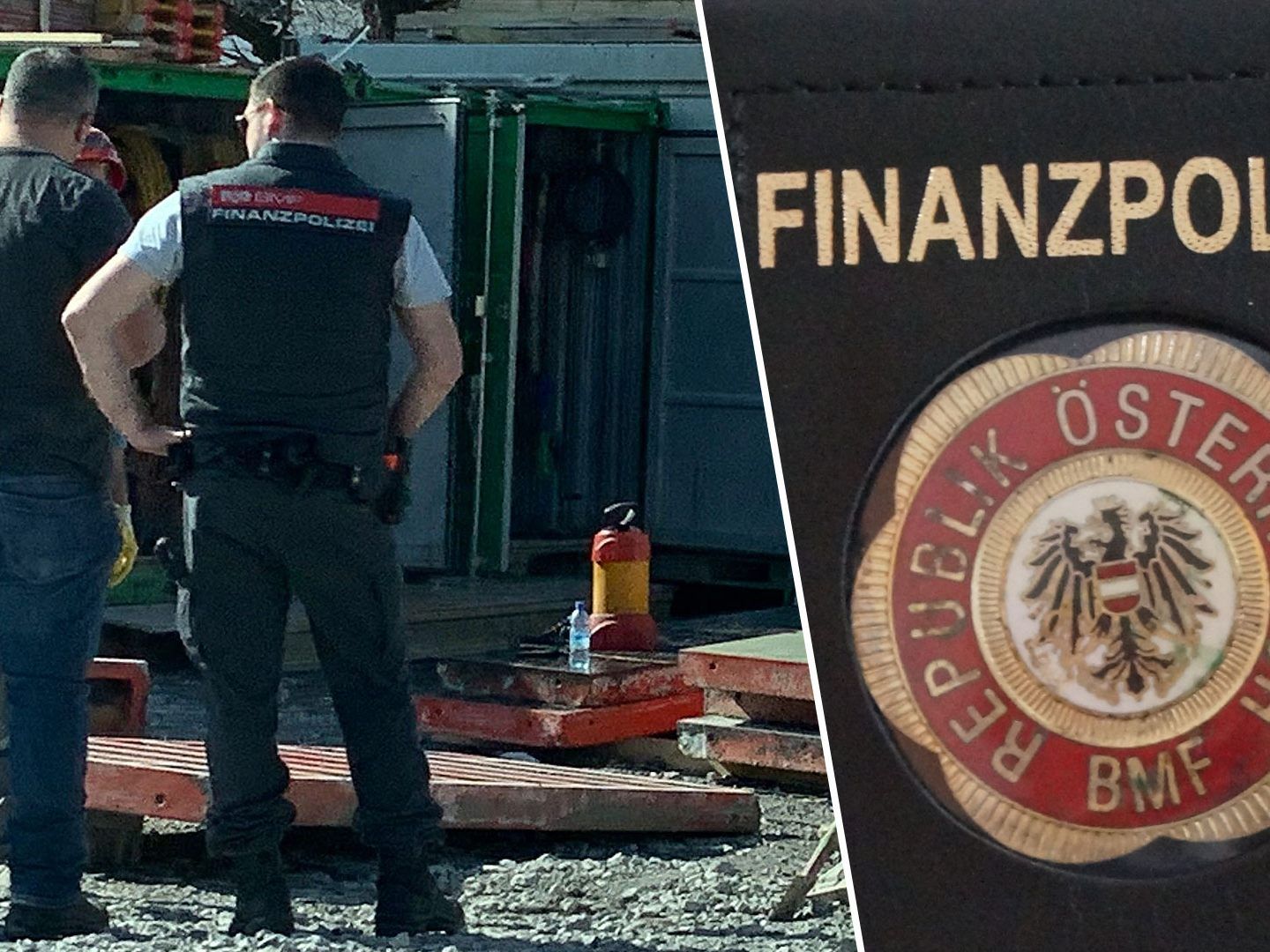Die Finanzpolizei interessiert sich für Baustellen im Lande.