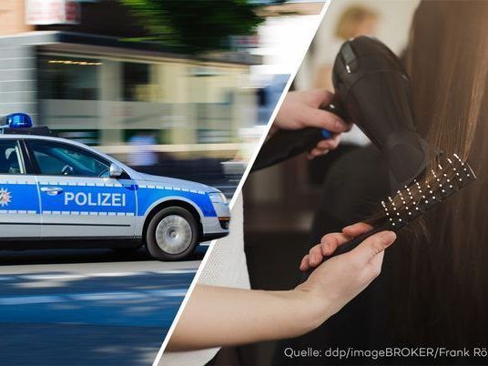 Die Frau rief wegen der verunglückten Frisur die Polizei.