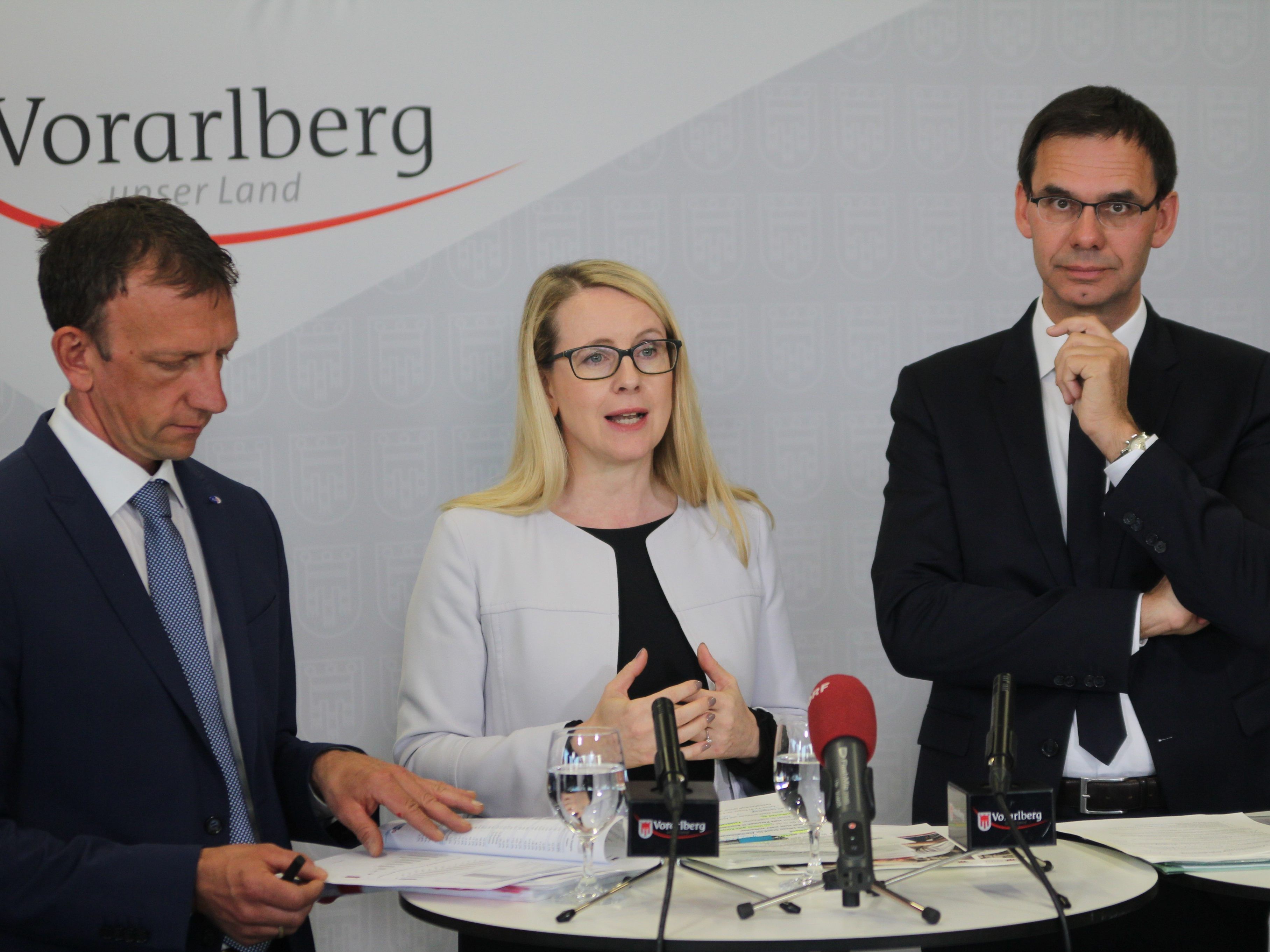 Wirtschaftsministerin und Landeshauptmann Wallner betonten die Bedeutung der Lehre