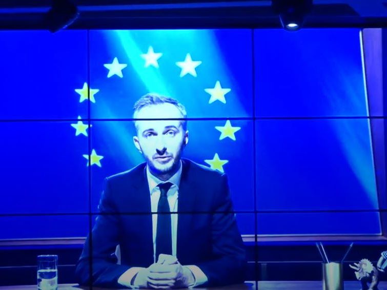 Video-Botschaft von Jan Böhmermann.