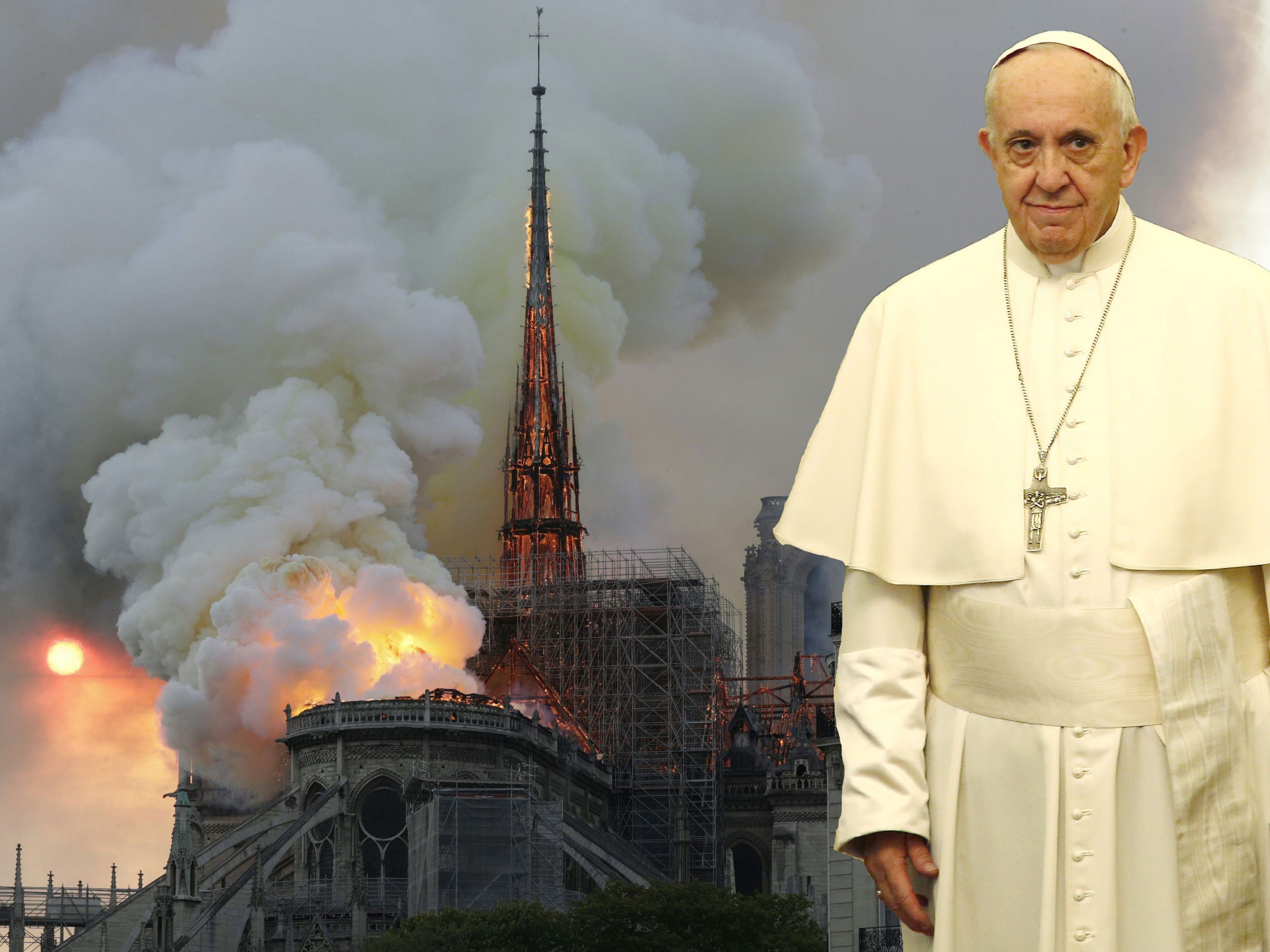 Die katholische Kirche wird nicht für den Wiederaufbau der Notre Dame aufkommen.