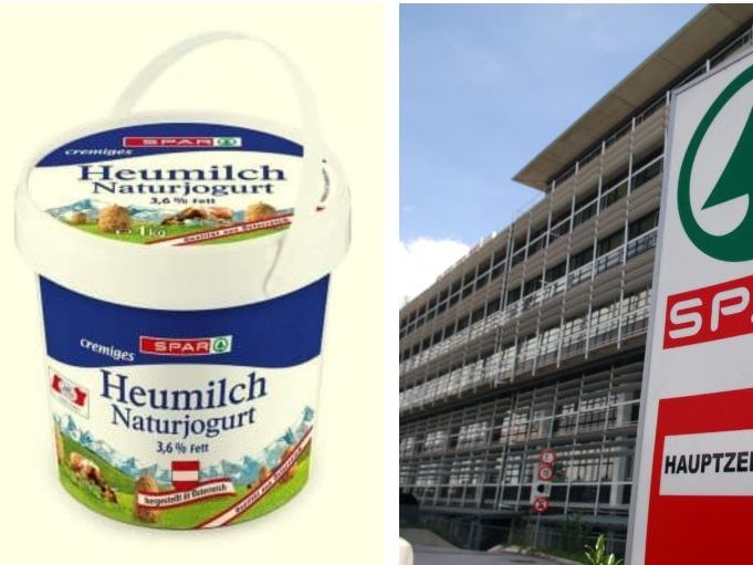 Spar ruft das Heumilchjoghurt zurück.