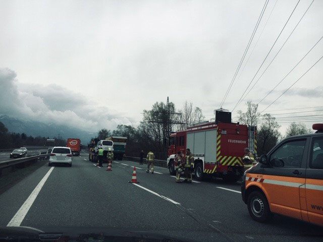 Ein schwerer Unfall ereignete sich auf der A14.