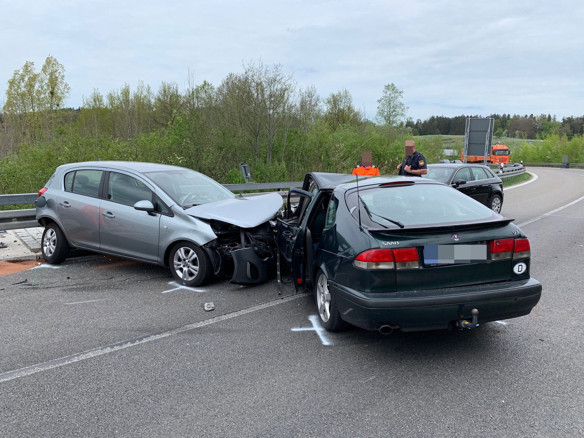 Der Unfall forderte vier Verletzte.