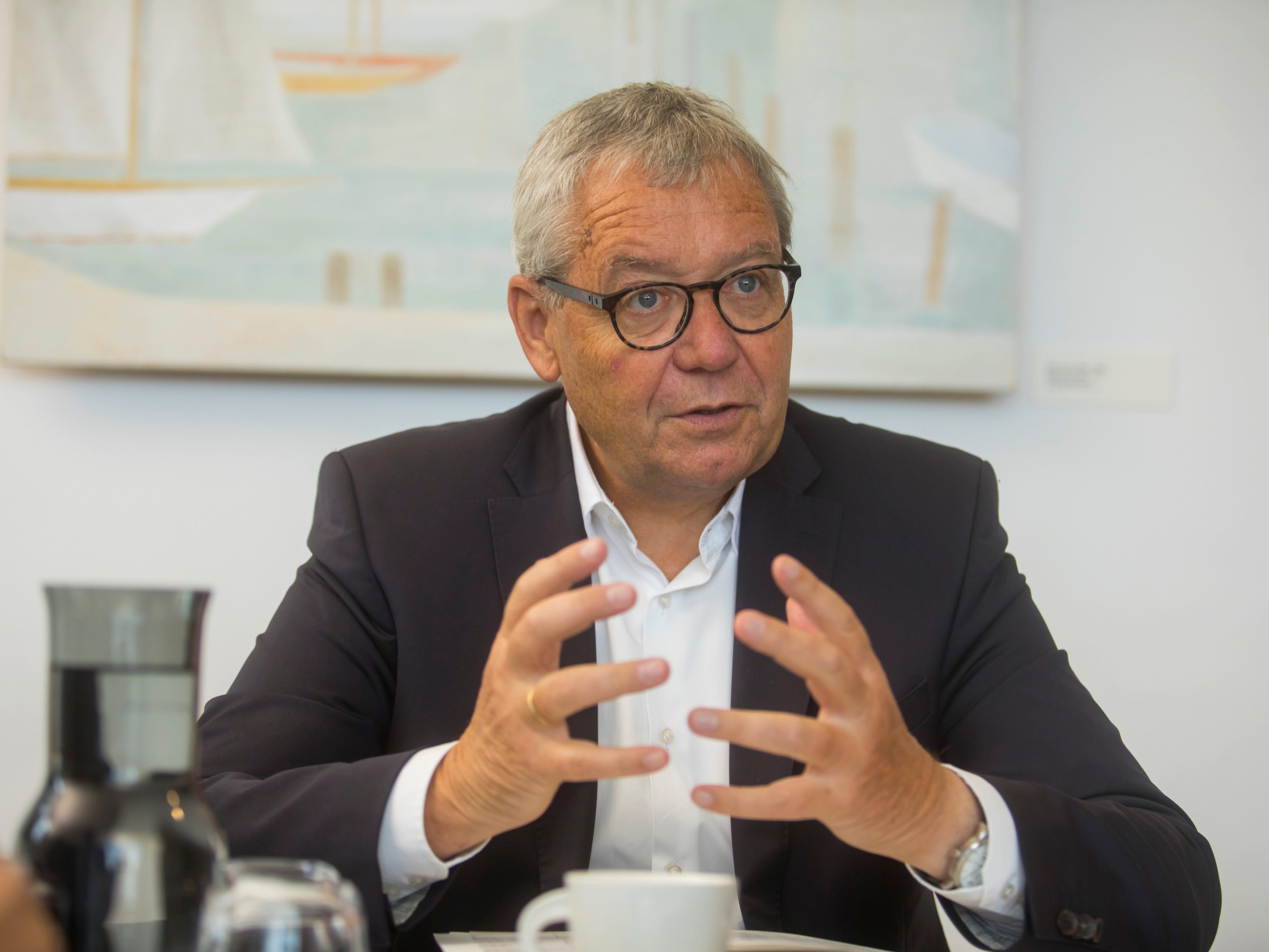 Vorarlberg sei in Bezug auf Fördergelder "Nettoempfänger", erklärte Landesstatthalter Karlheinz Rüdisser.