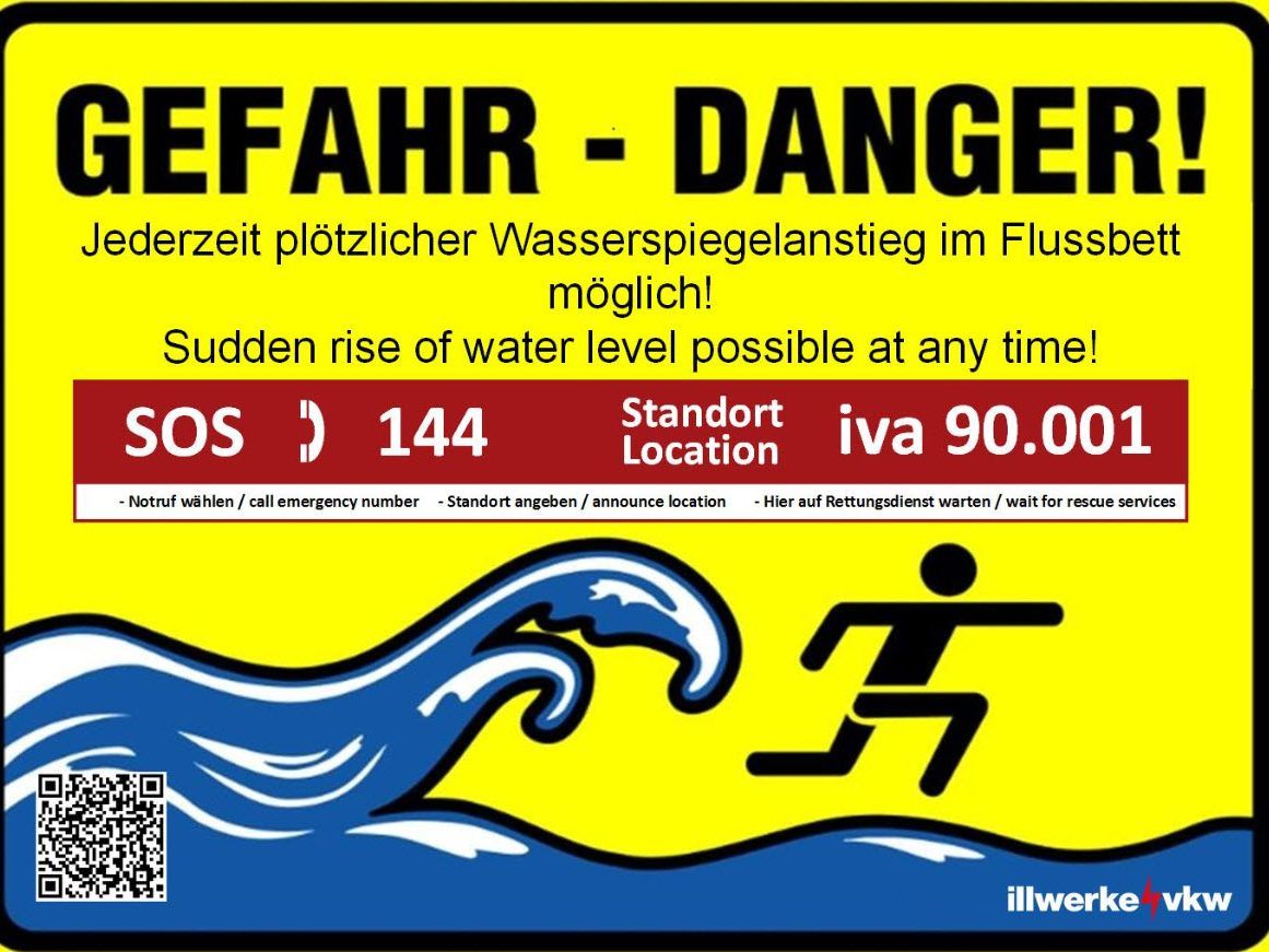 Bach- und Flussläufe in Vorarlberg stehen in unmittelbarem Zusammenhang mit dem Kraftwerksbetrieb