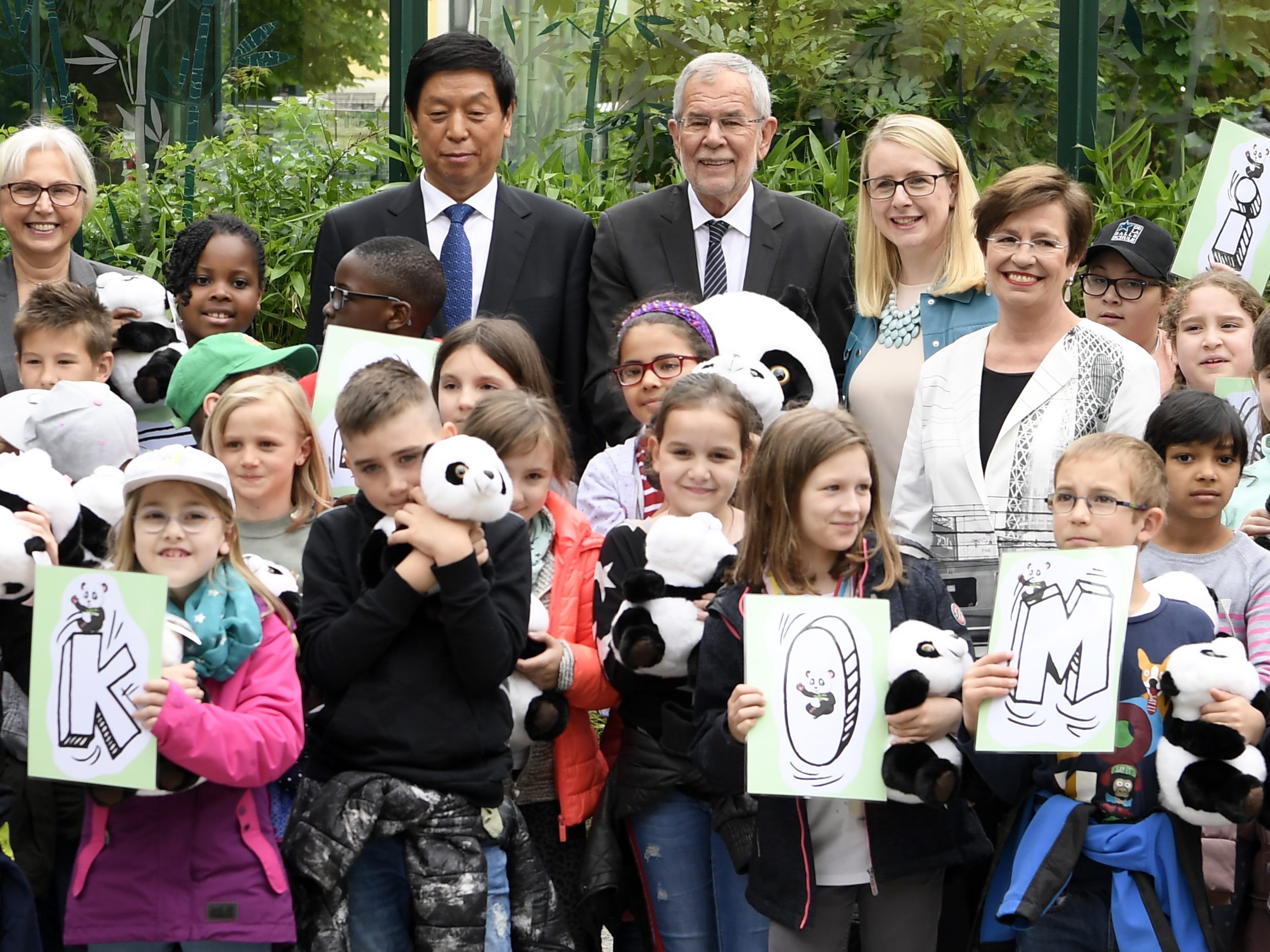 Der Panda Yuan Yuan wurde heute offiziell übergeben.