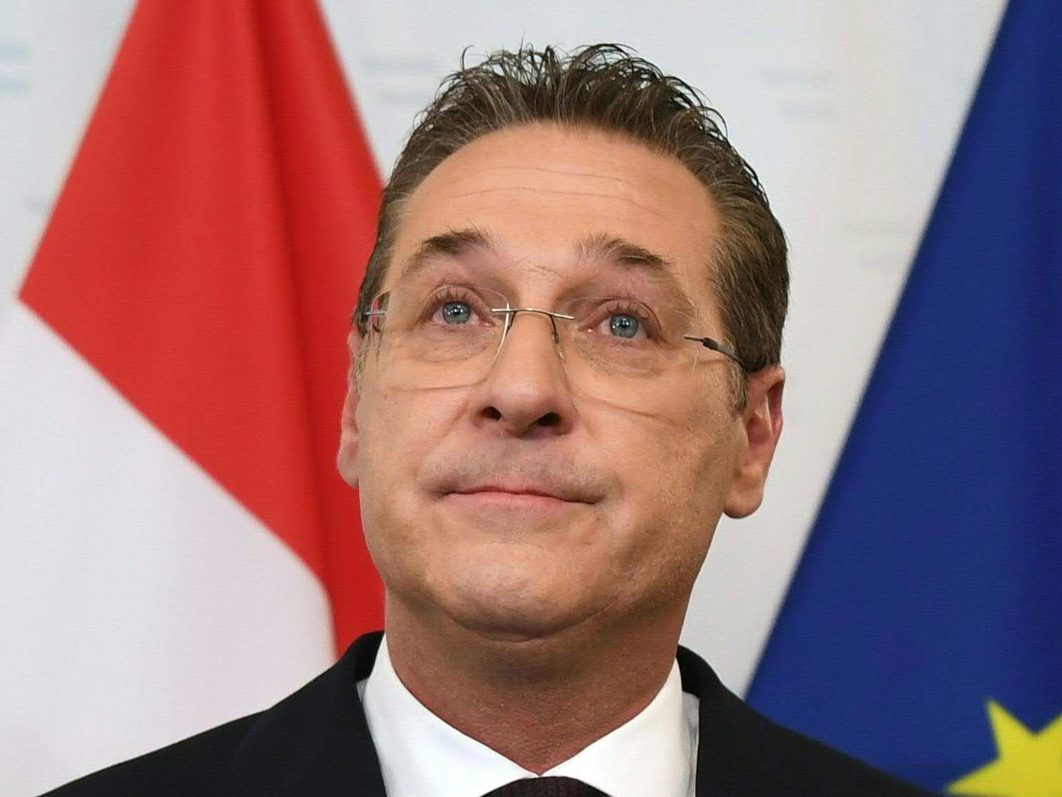 Ex-FPÖ-Politiker Heinz-Christian Strache zur EU-Wahl.