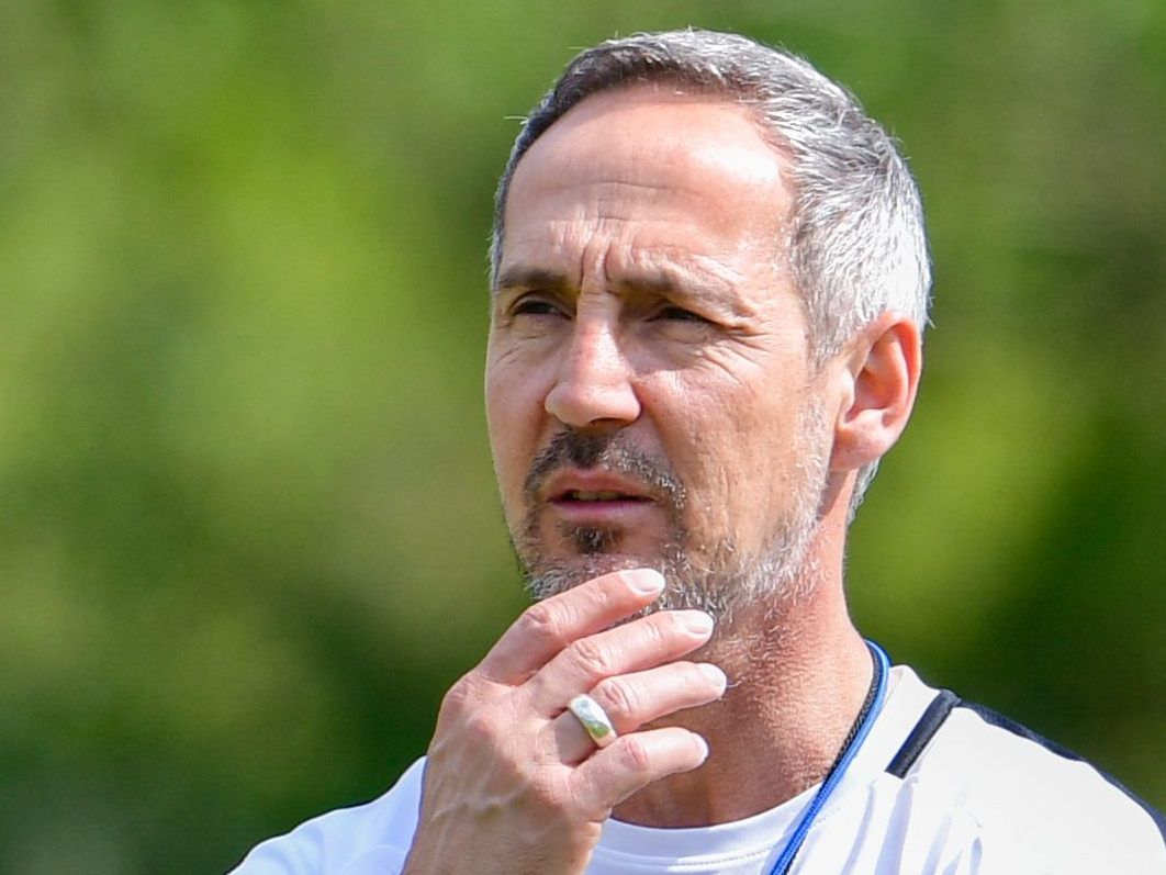 Hütter war nach dem Heimspiel verärgert