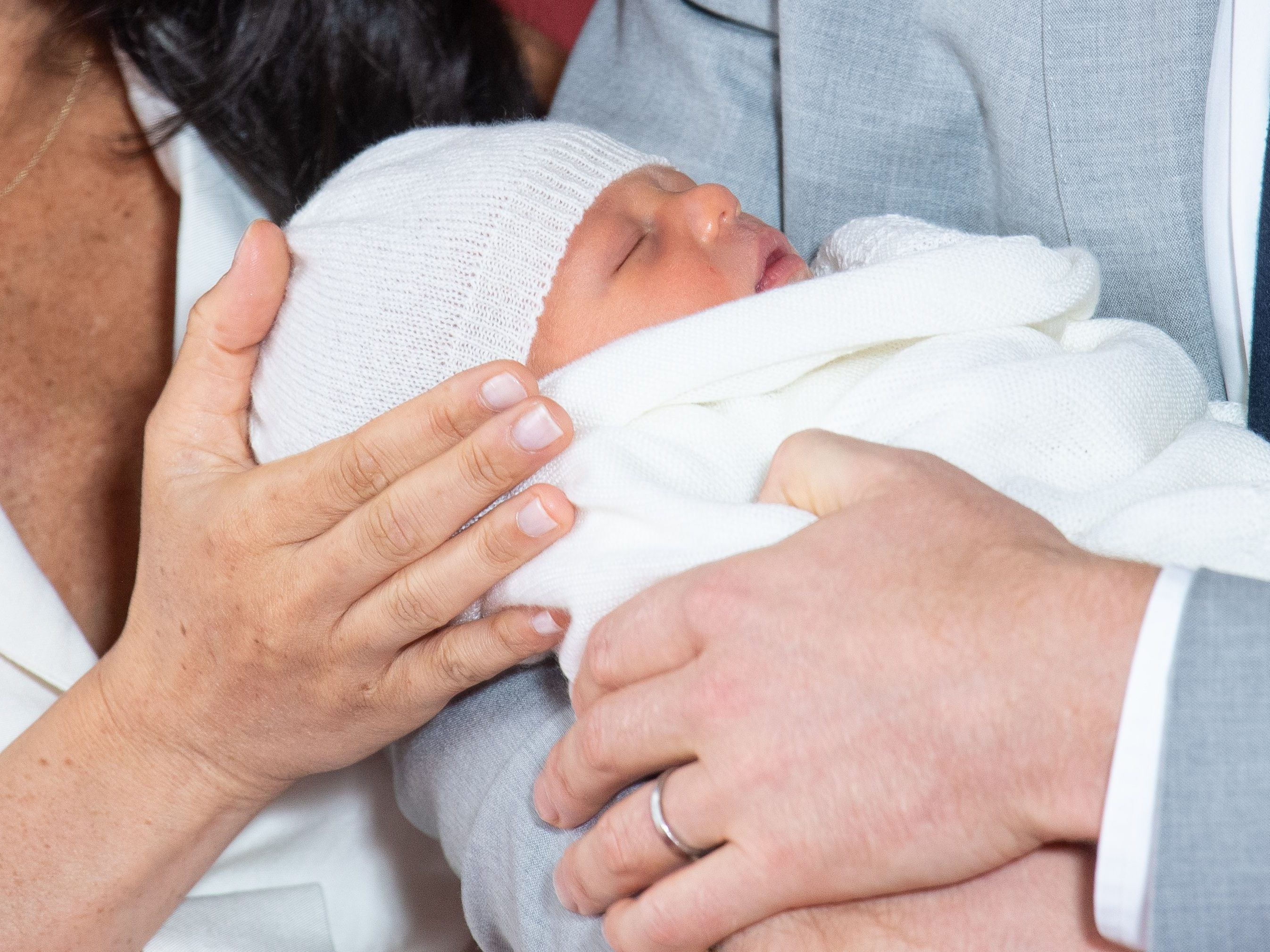 Prinz Harrys und Meghans Sohn heißt Archie Harrison Mountbatten-Windsor.