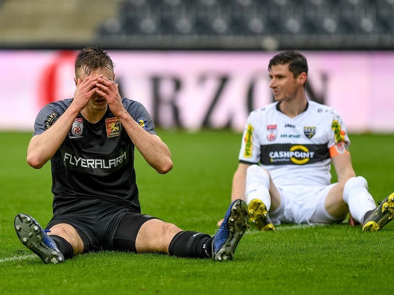 Frühe Führung verspielt - Altach sitzt mitten im Abstiegskampf