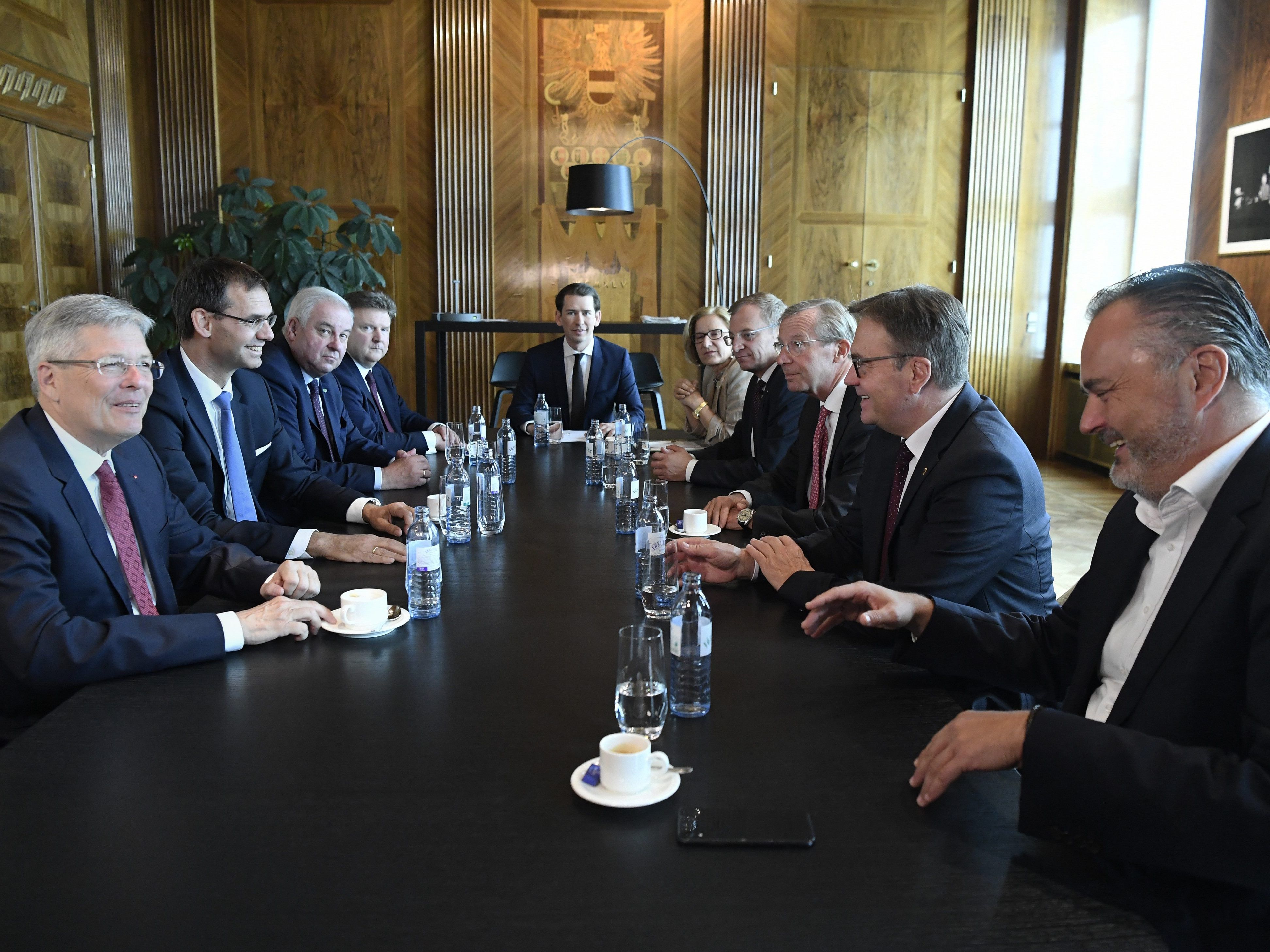 Kurz trifft sich am Freitag mit den Landeshauptleuten.