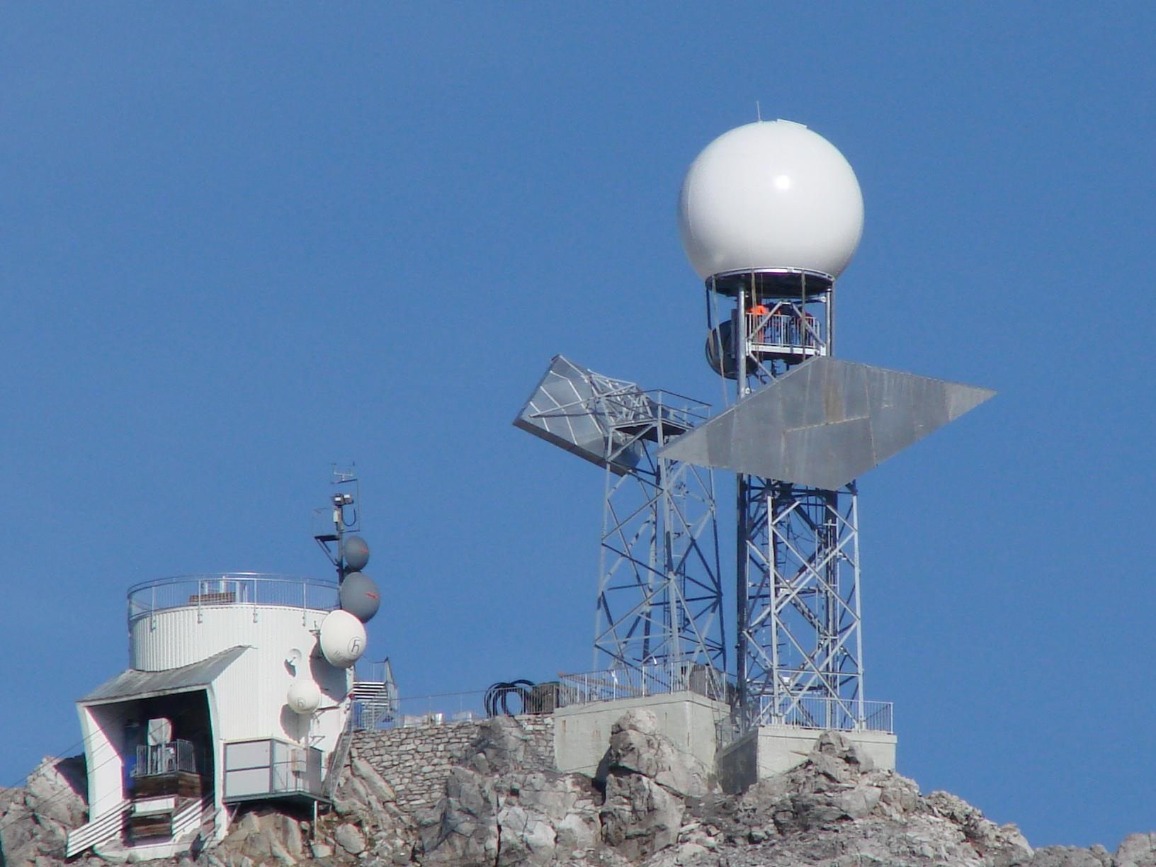 Das Wetterradar wird wohl länger außer Betrieb bleiben.