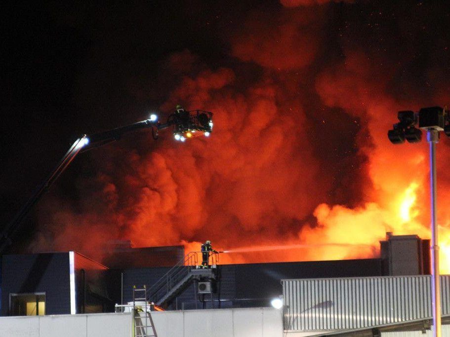 Großbrand in Götzis mit enormer Schadenshöhe