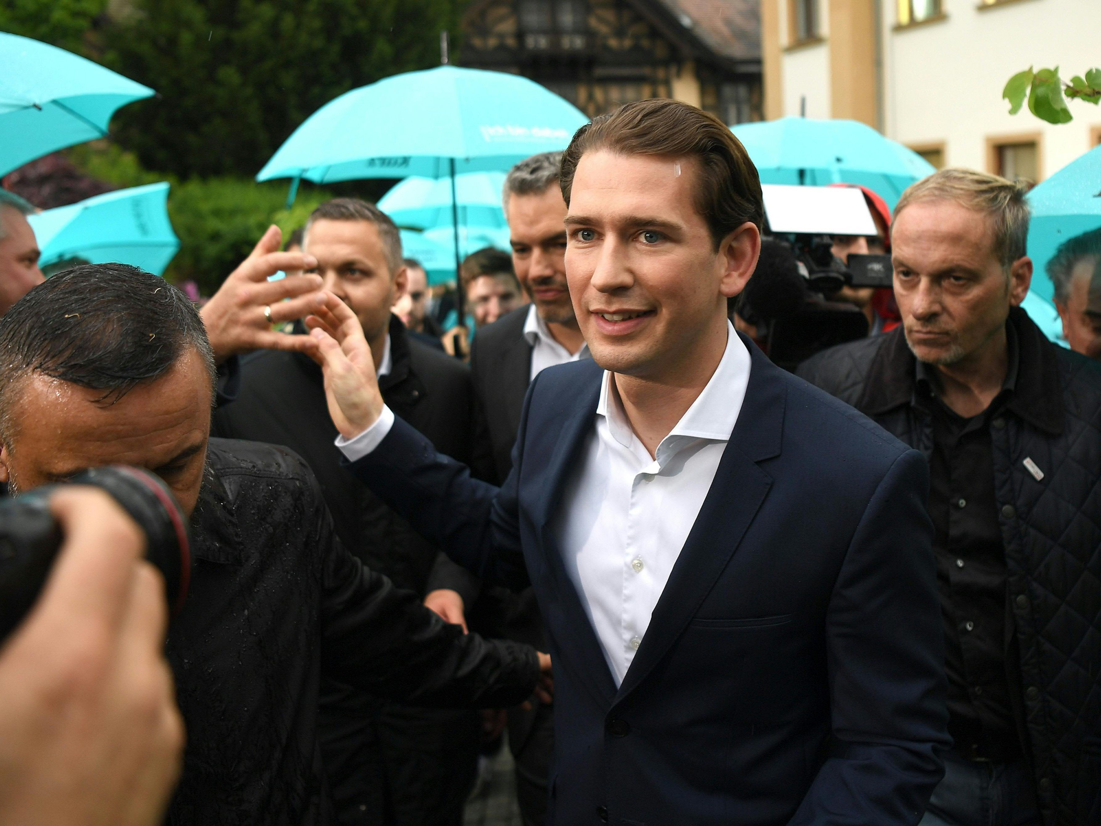 Sebastian Kurz ist bereits im Wahlkampffieber.