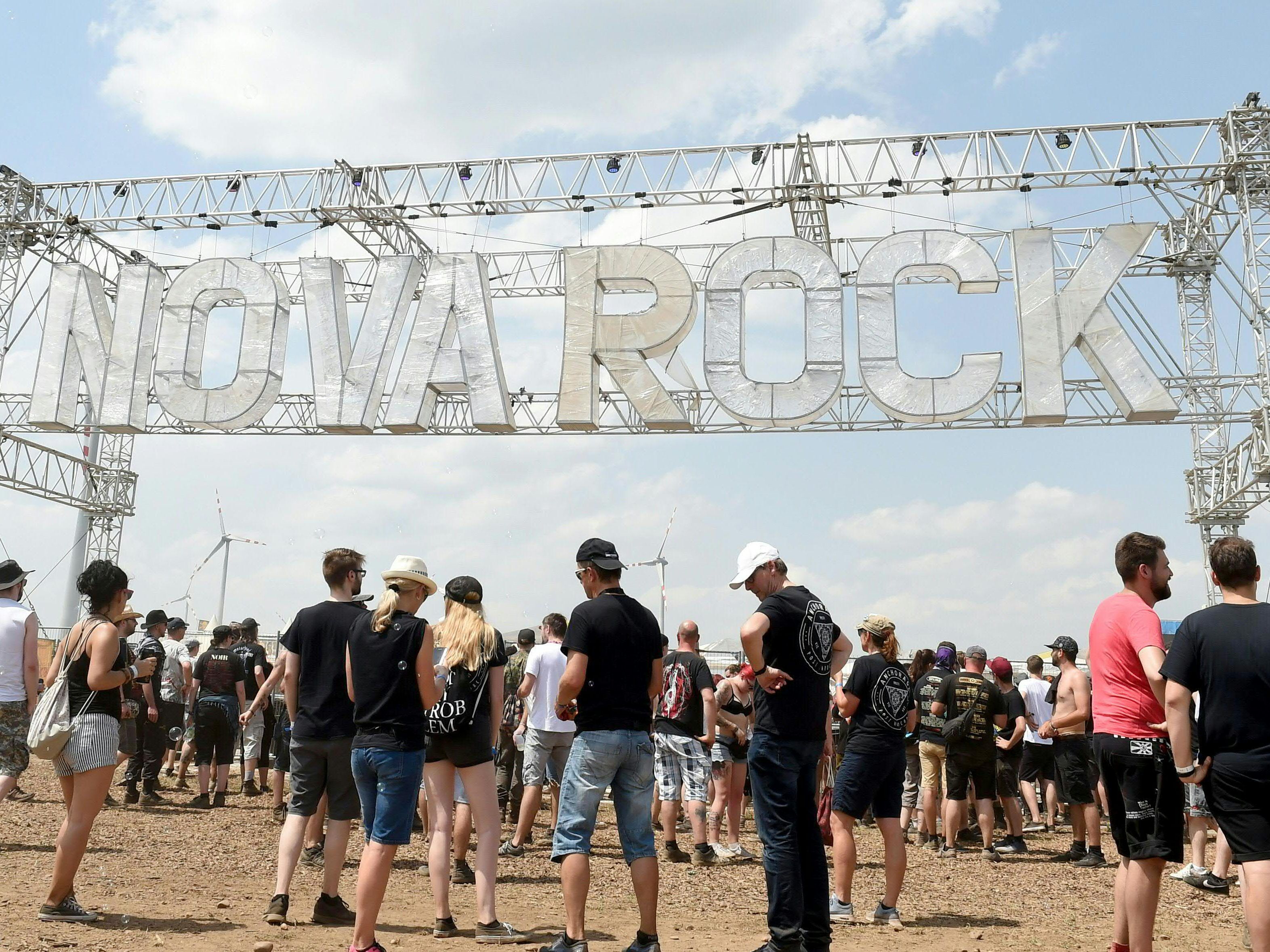 Die Wetter-Prognose der ZAMG für das Nova Rock Festival.