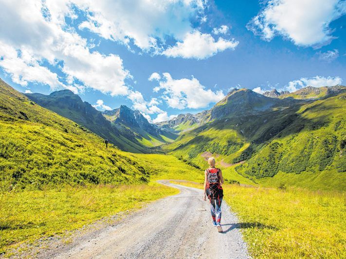 Wandern macht glücklich