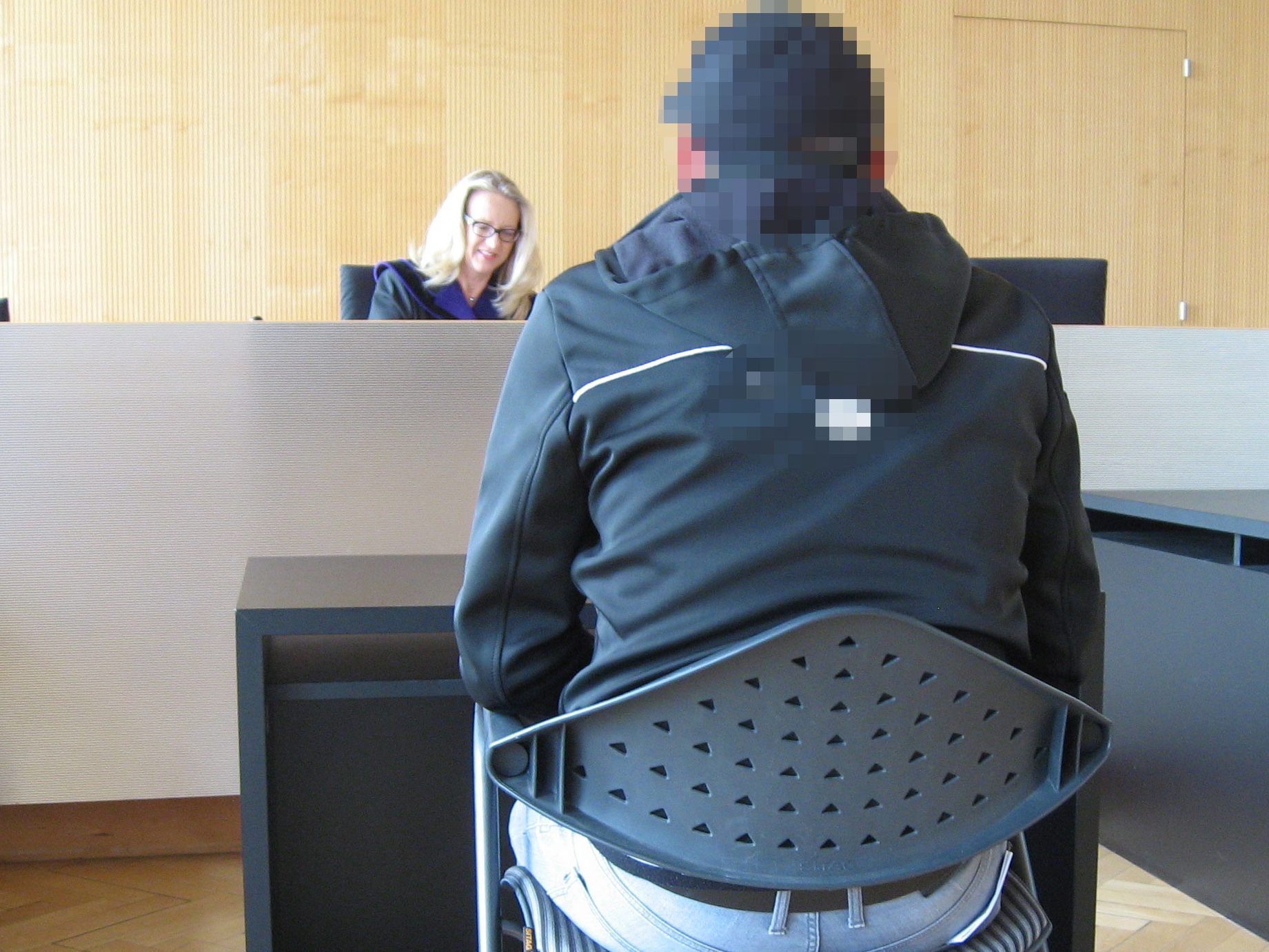 Der 39-jährige Russe vor Gericht.