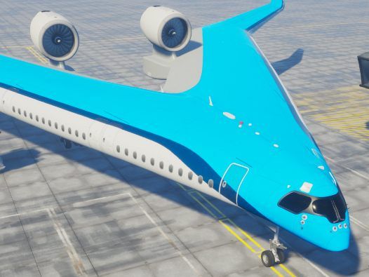 So soll der "Flying-V" aussehen.