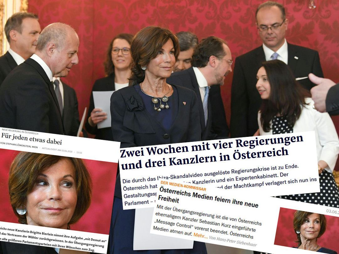 Neue Regierng angelobt