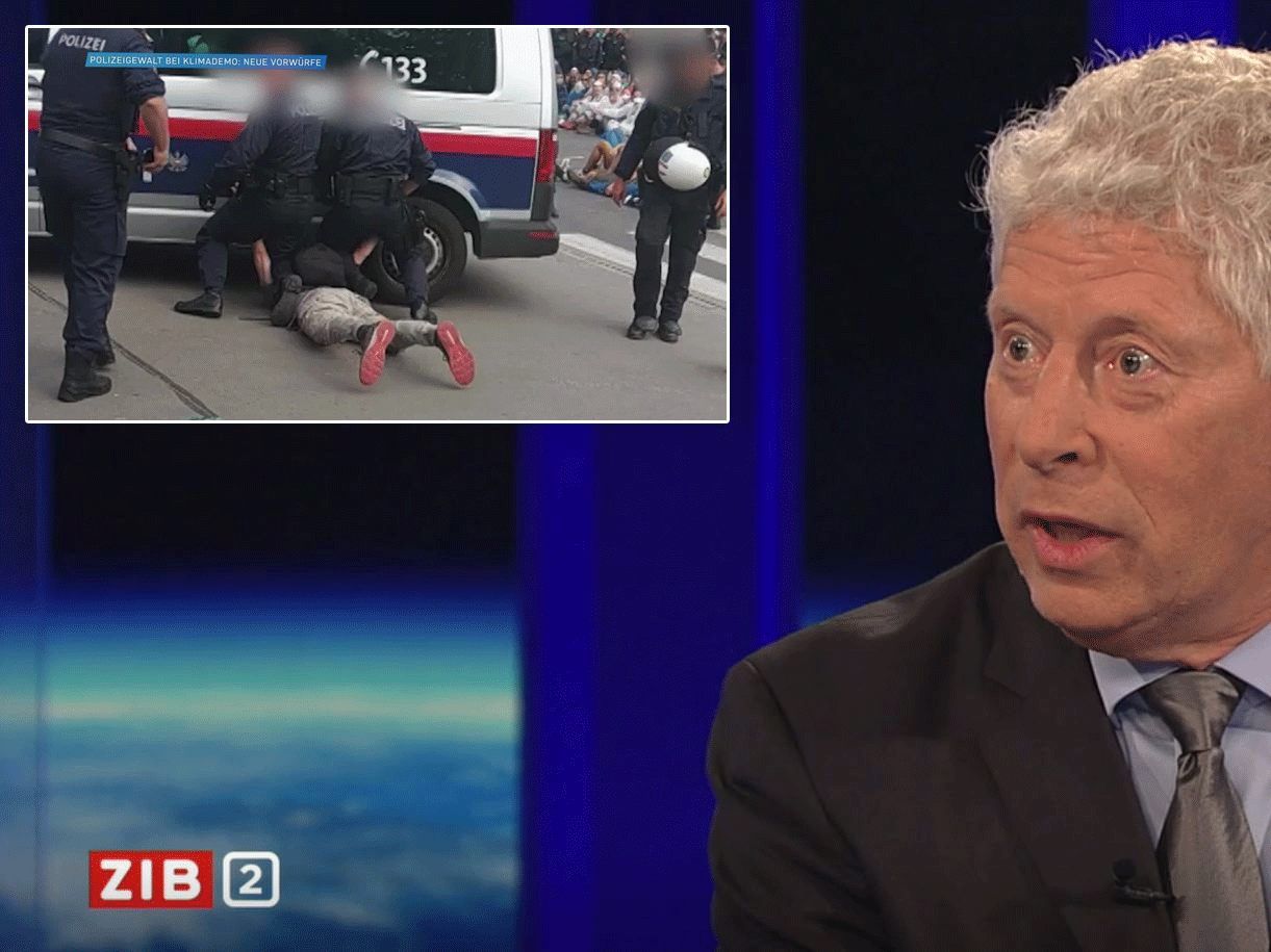 Lepuschitz verteidigt die Wiener Polizei.