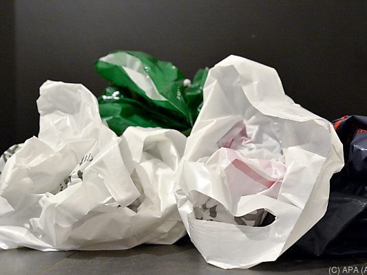Ausgenommen sind Sackerl, die biologisch vollständig abbaubar sind