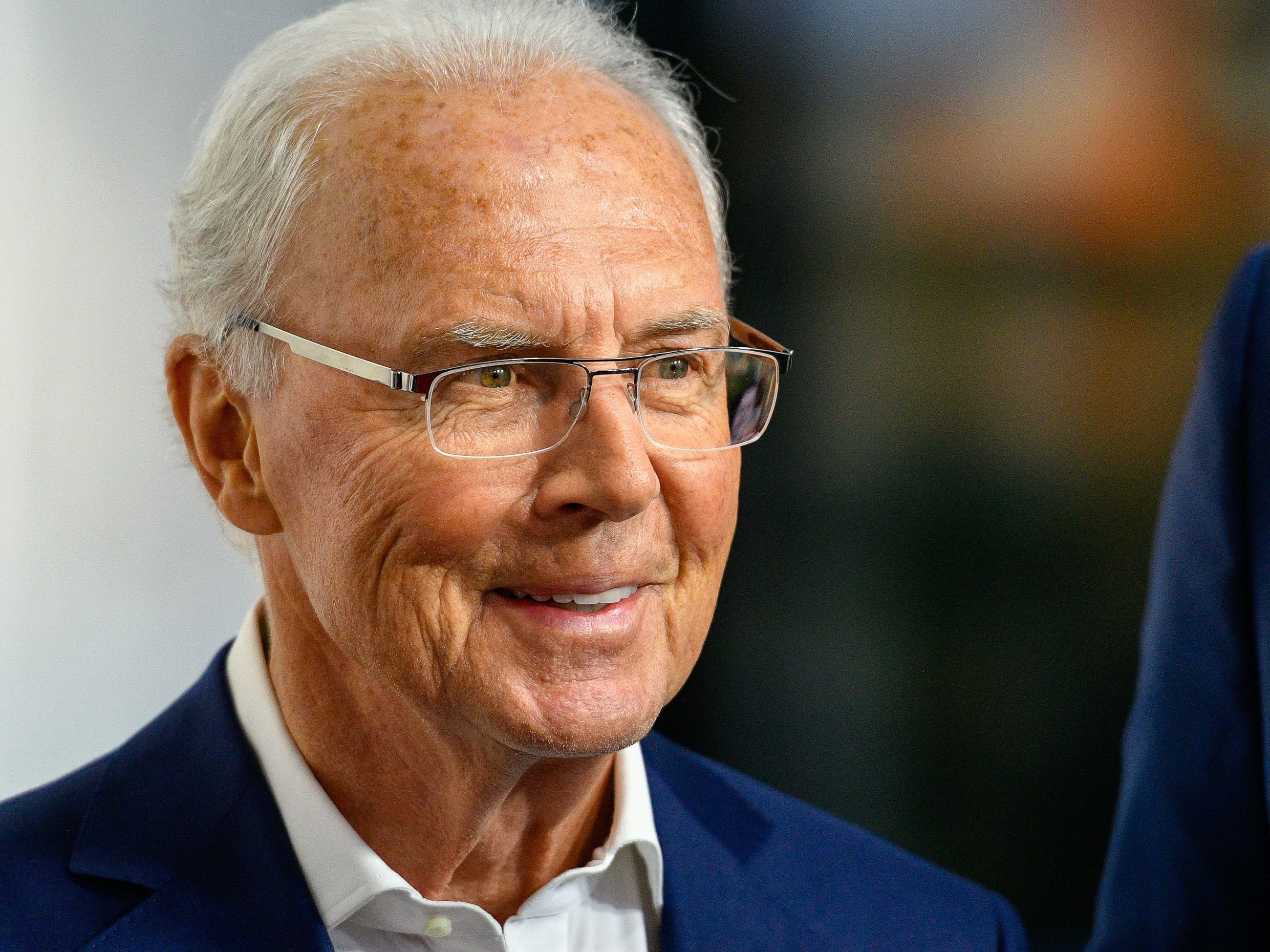 Franz Beckenbauer bei der Eröffnung der deutschen Fußball-"Hall of Fame" in Dortmund am 1. April 2019.