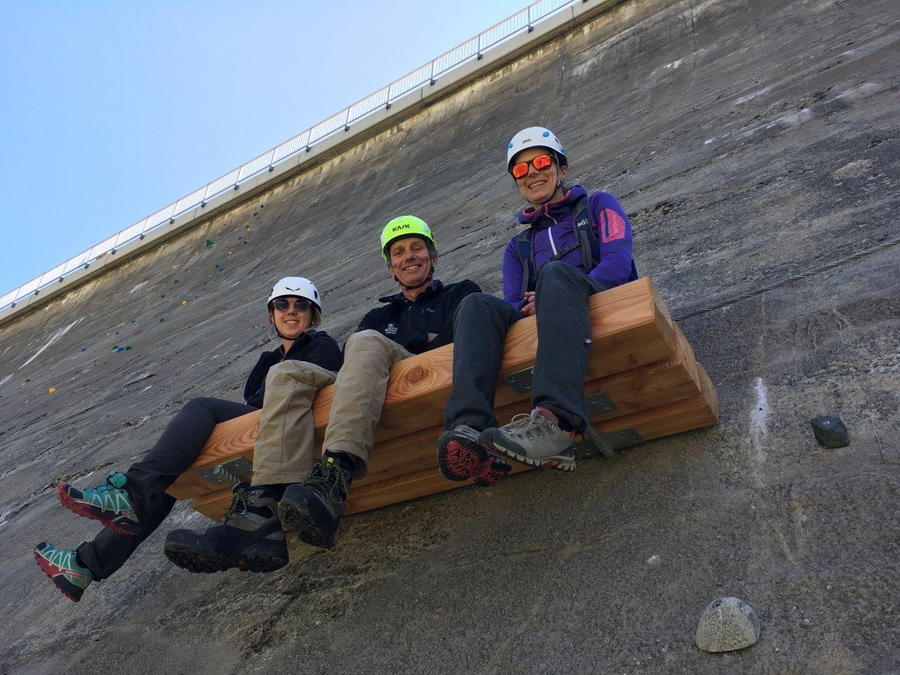 Der Klettersteig wird am 3. Juli eröffnet.