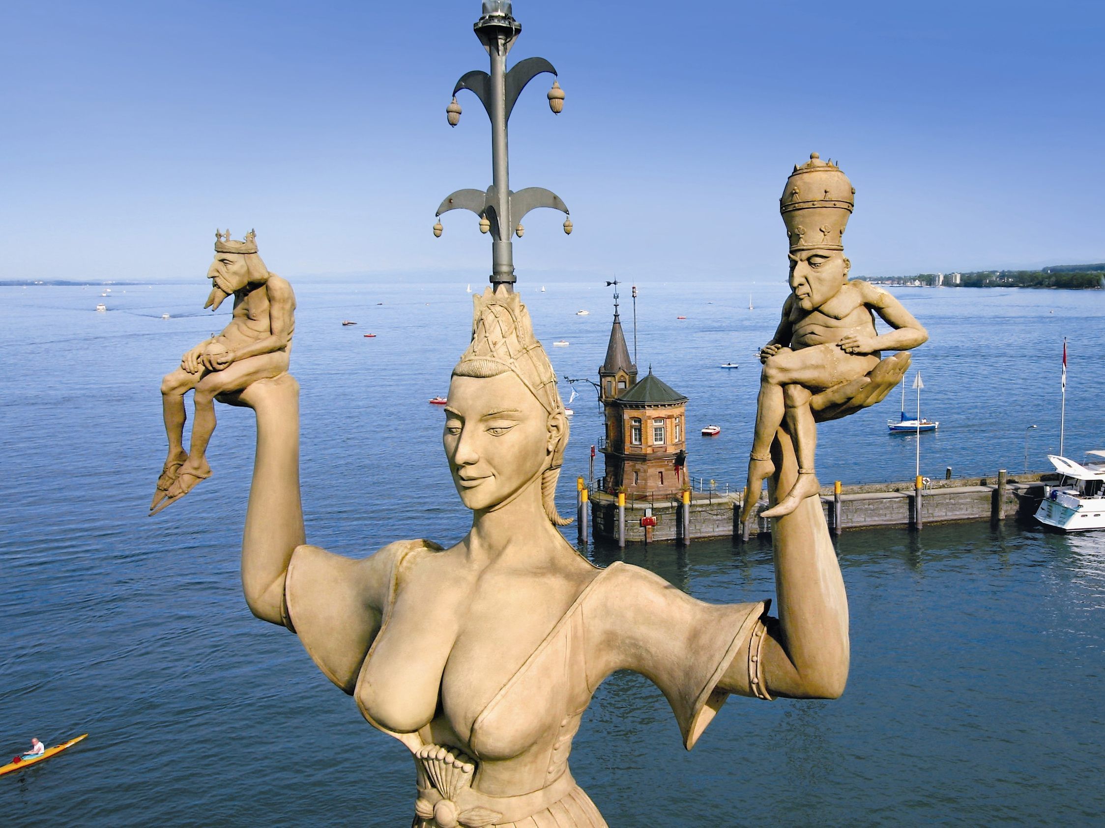 In der Nähe von Konstanz lag das Epizentrum des Erdbebens.