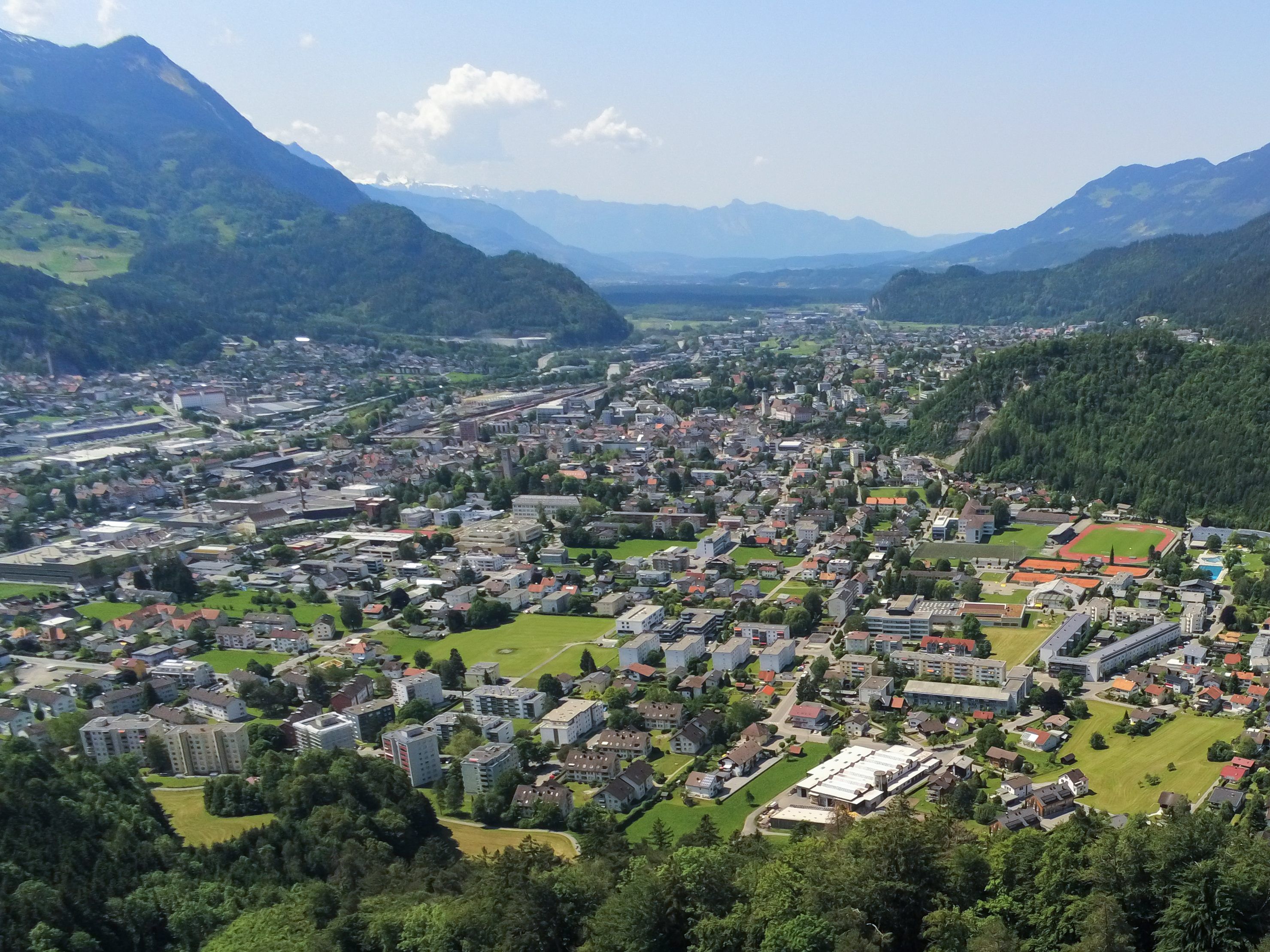 Die Beziehungstat geschah in Bludenz.
