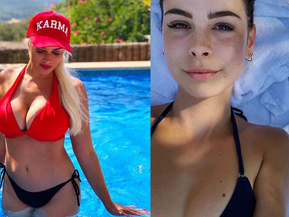 Sexy: Daniela Katzenberger und Lena Meyer-Landrut.