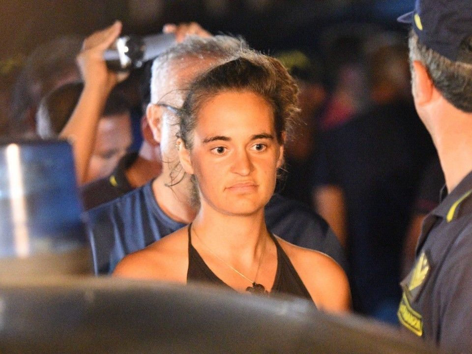 Carola Rackete wurde freigelassen.