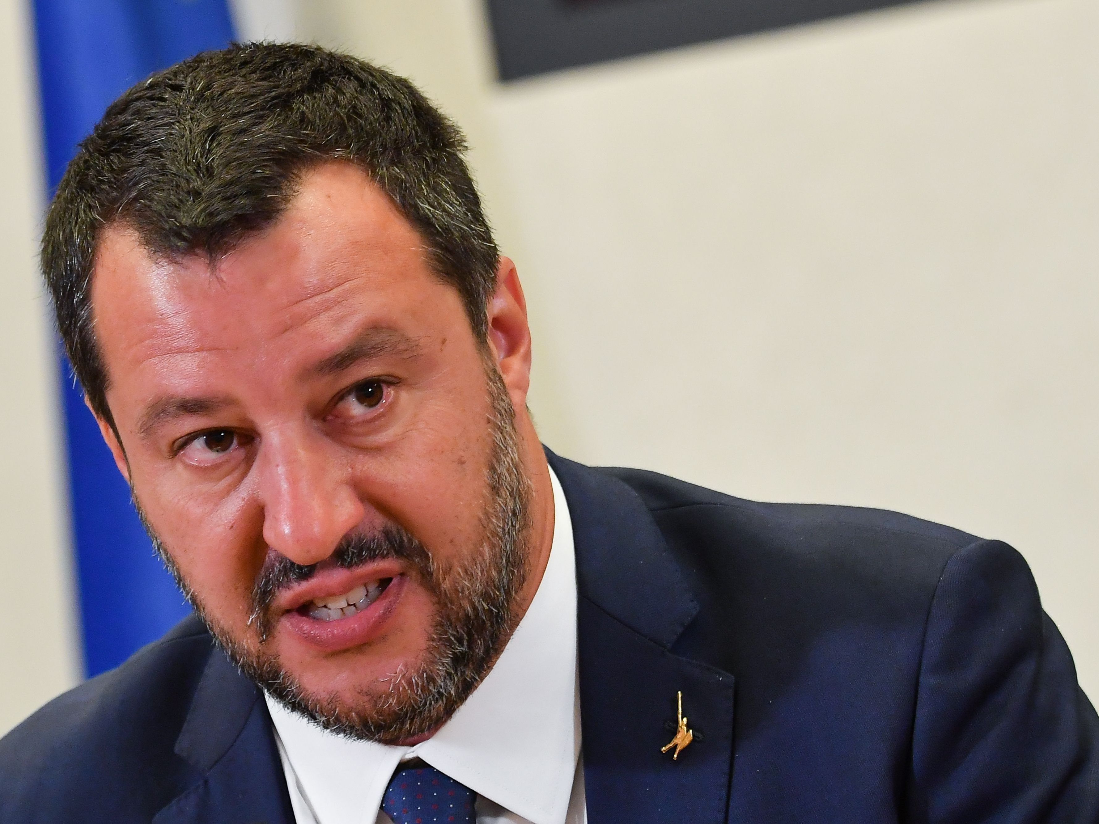 Salvini verwechselte dabei leider Österreich mit Deutschland.