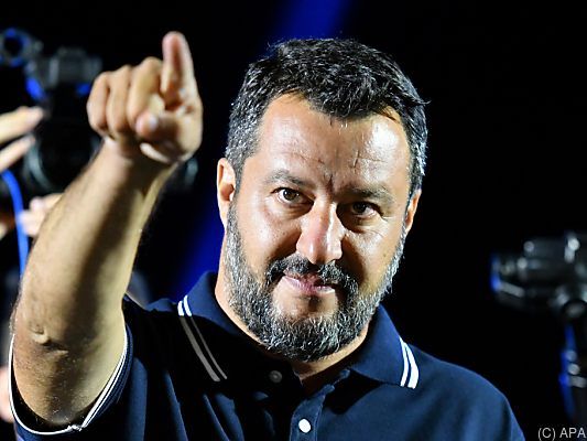 Innenminister Matteo Salvini fordert Neuwahlen