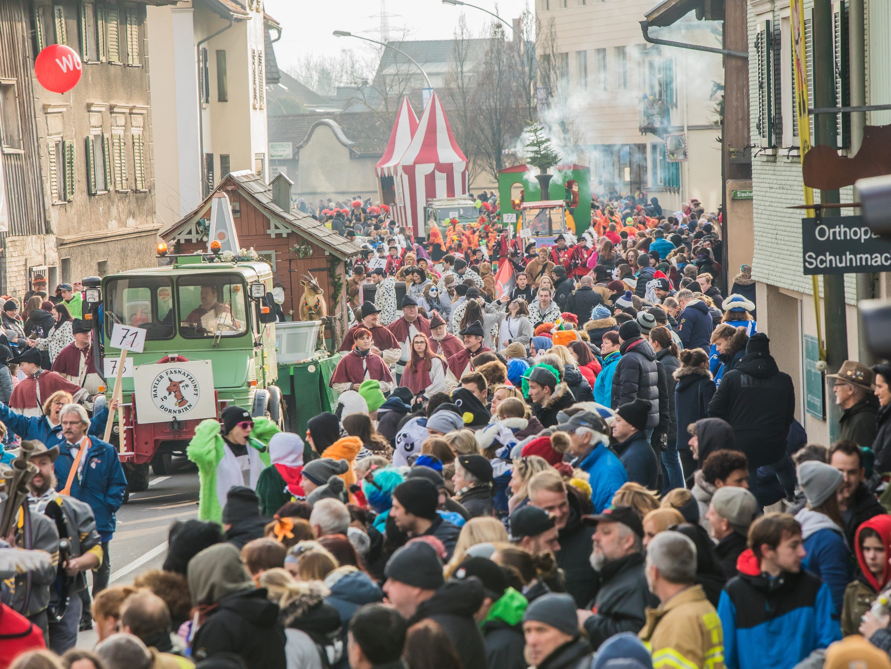Der Landesnarrentag 2018 in Lauterach./Symbolbild