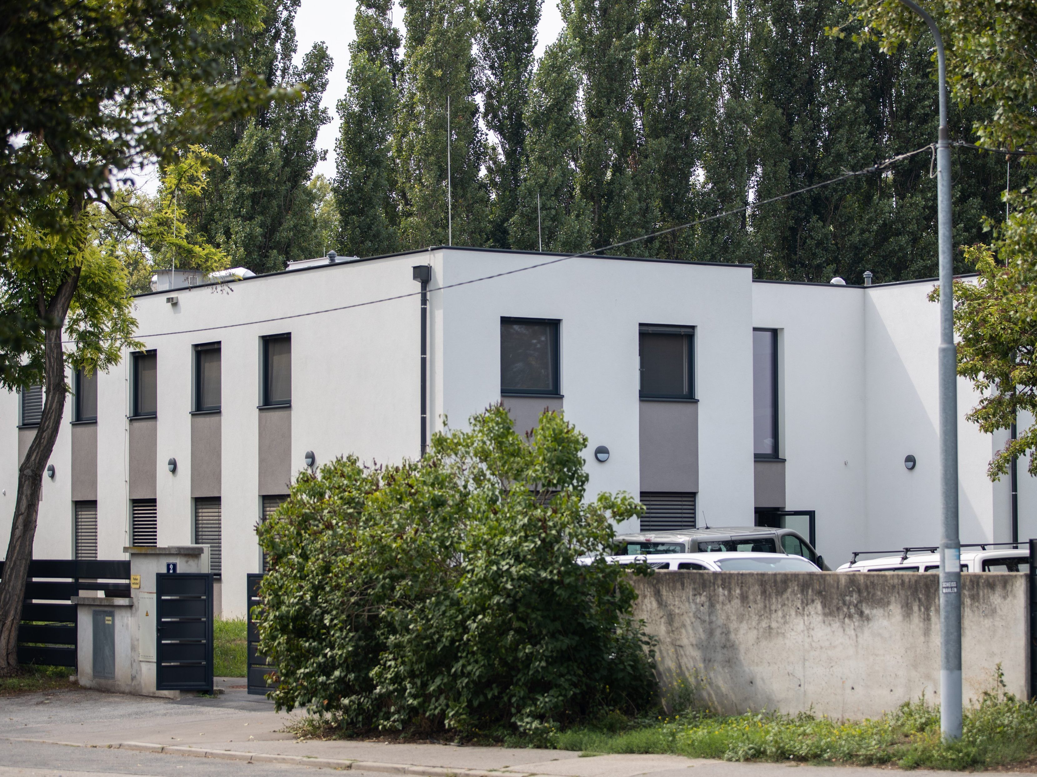 In dieser Asylunterkunft in Wien-Simmering wurde der Mann niedergeschossen.