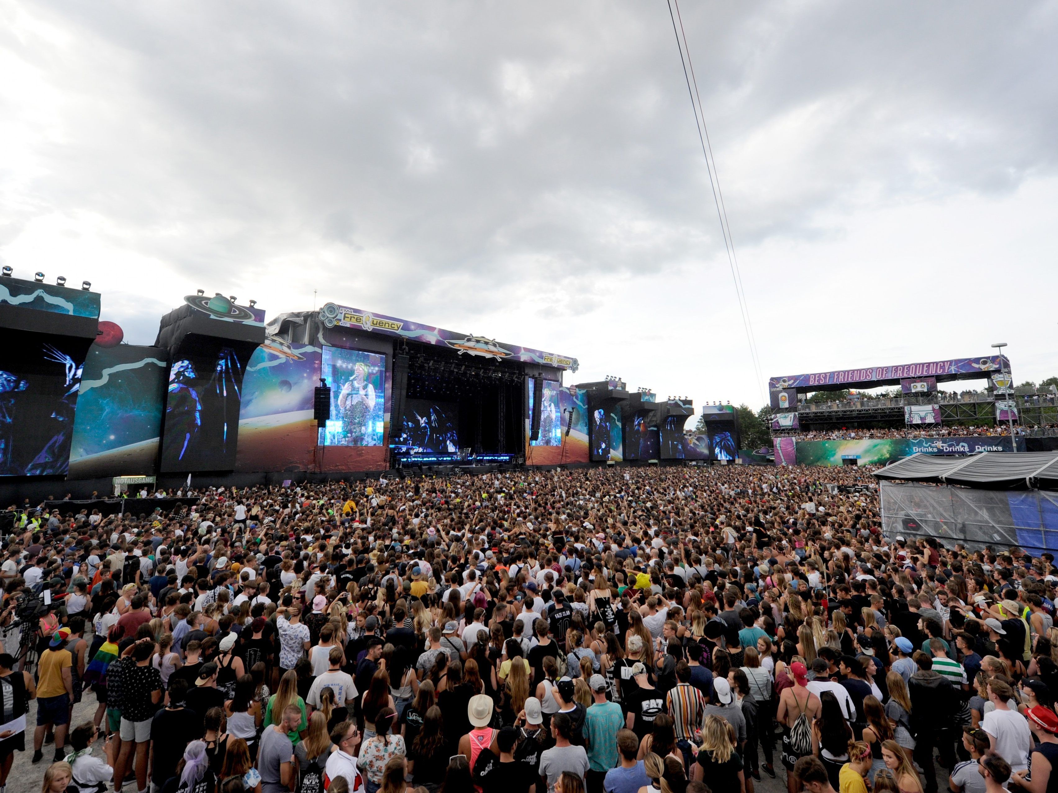 Zahlreiche Besucher pilgern auch 2019 wieder zu Frequency Festival.