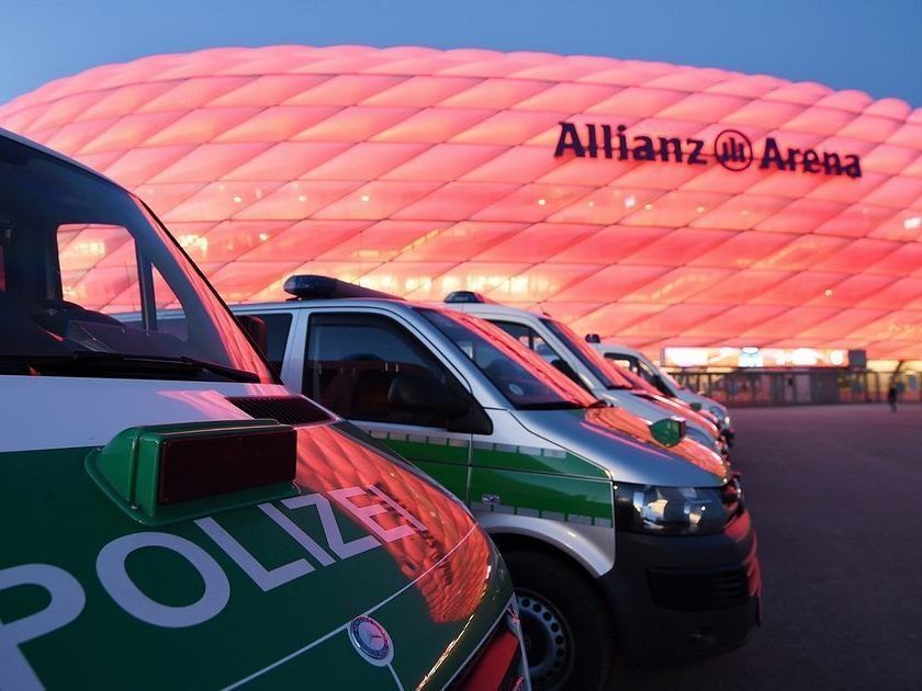Während des Audi Cups in der Allianz Arena fand eine Razzia im Stadion Stadt.