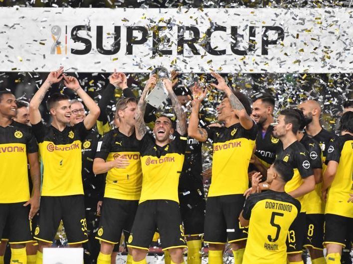 Der 1. Titel der Saison geht an Dortmund