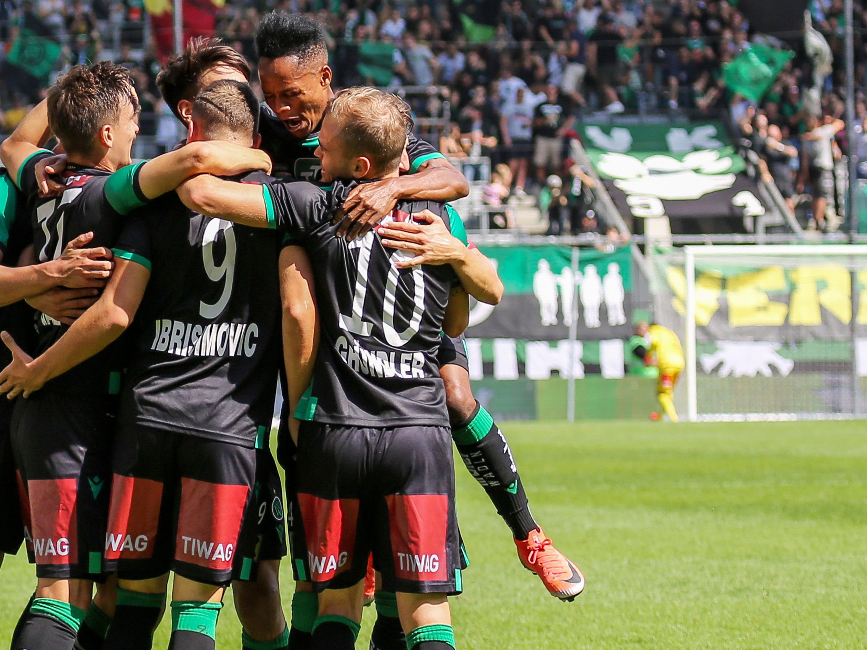Im Westderby in Innsbruck durften heute die Hausherren jubeln.