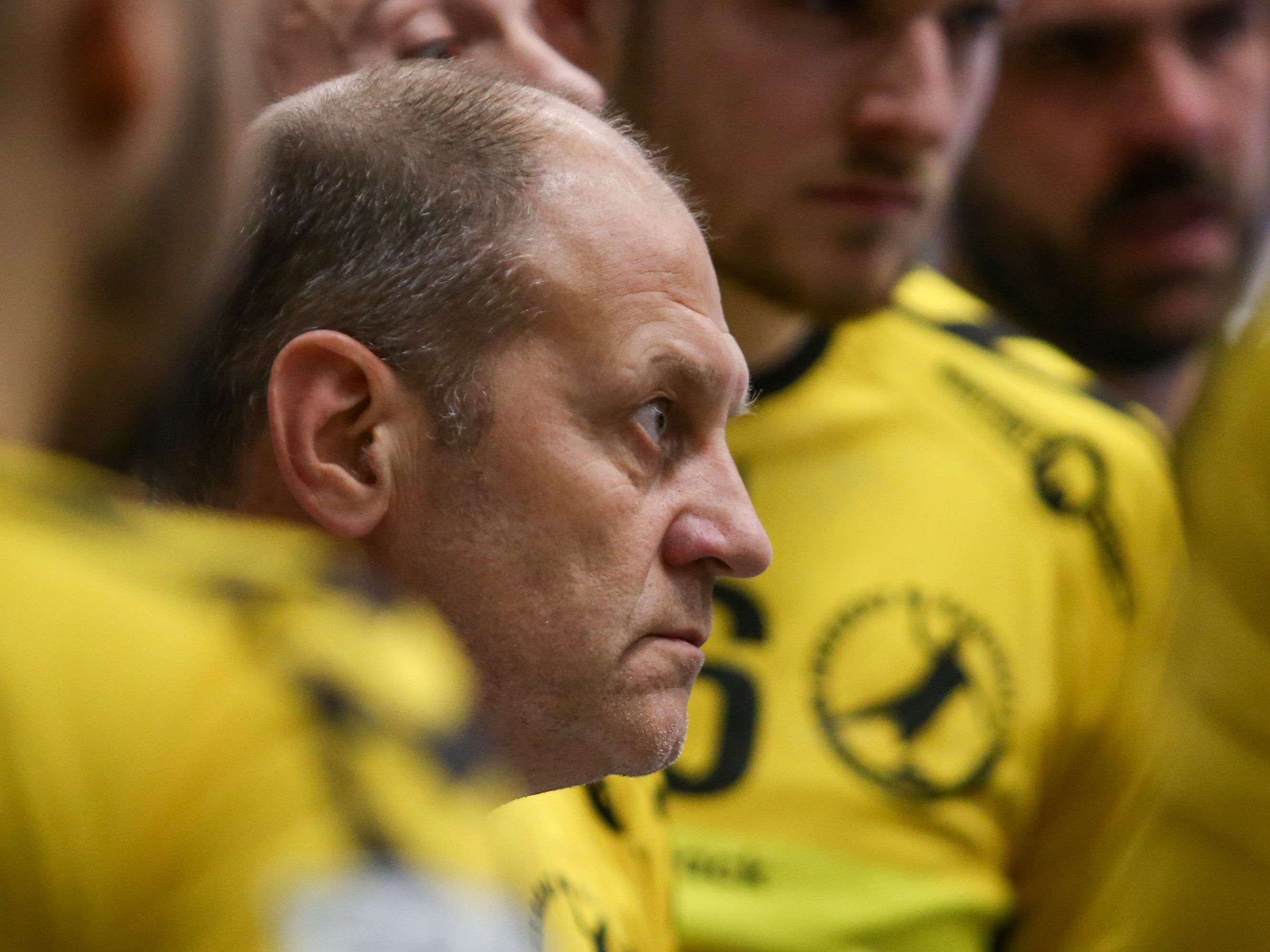 Trainer Markus Burger musste mit seinem Team eine knappe Niederlage einstecken.