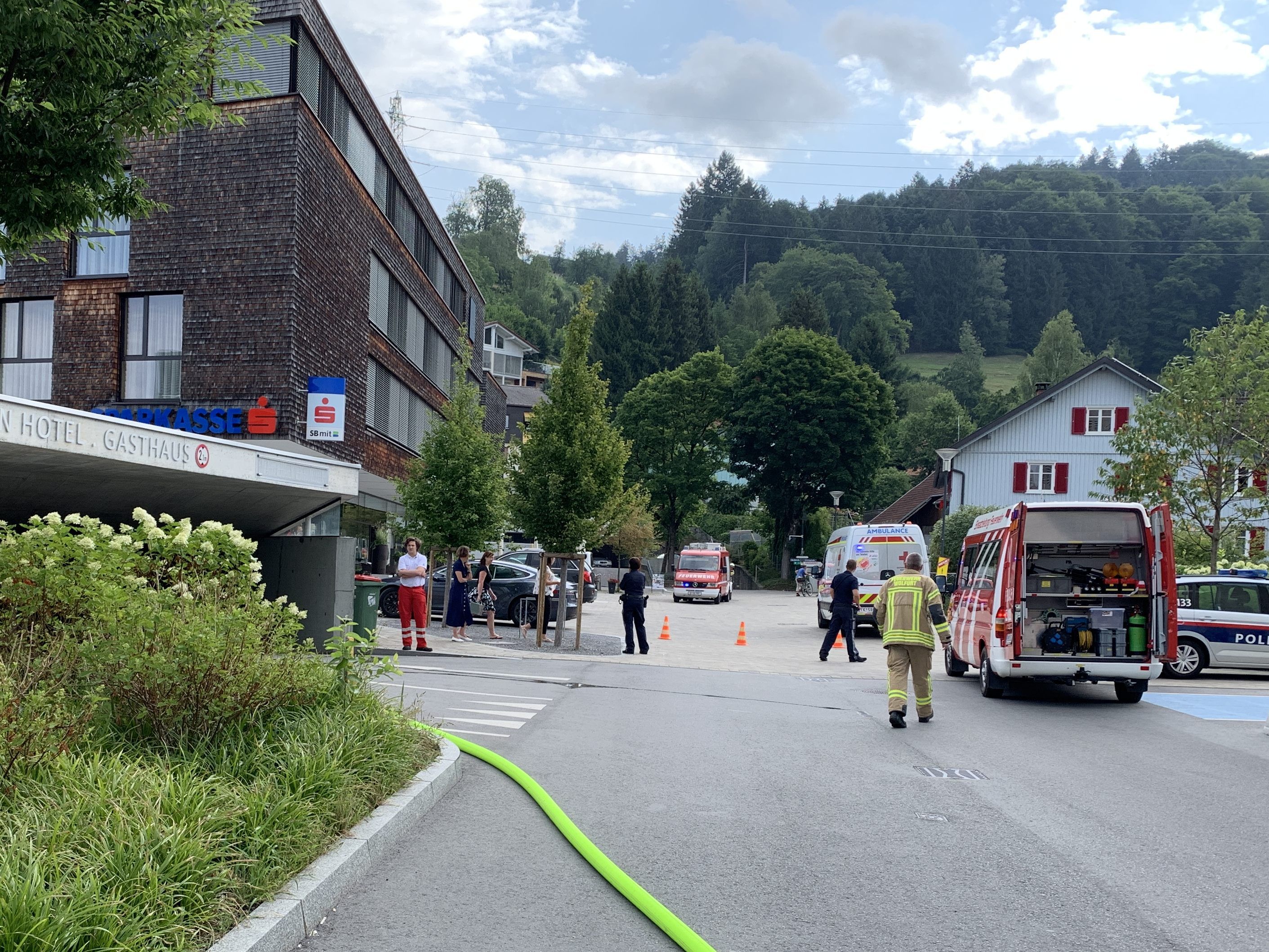Die Feuerwehr konnte unverrichteter Dinge wieder abrücken.