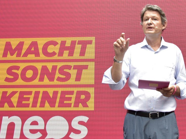 "Macht sonst keiner" - so lautet der Slogan der NEOS für den Wahlkampf 2019