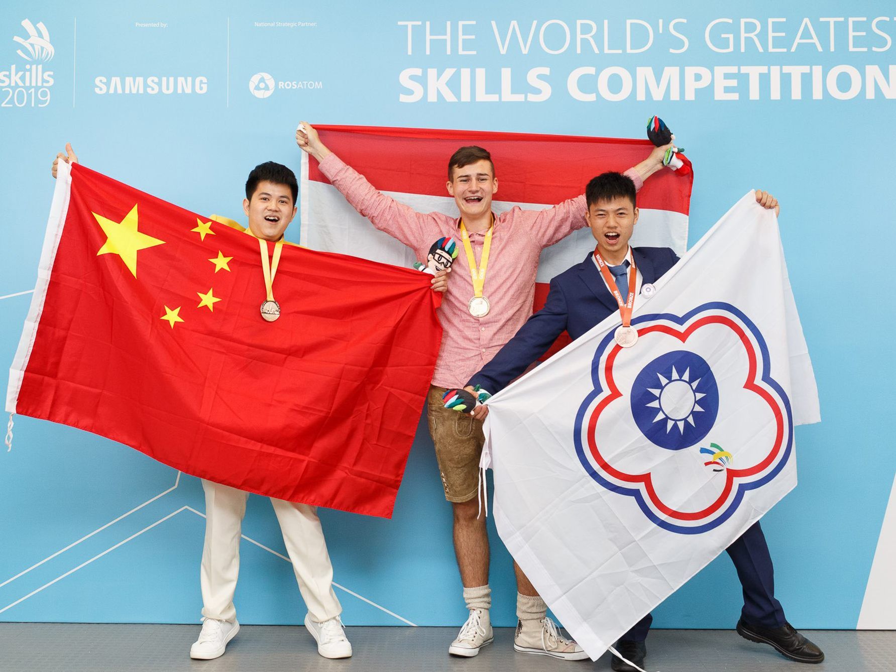 Der Höchster Stefan Erös holt das 2. Gold für Vorarlberg bei den WorldSkills in Kazan.