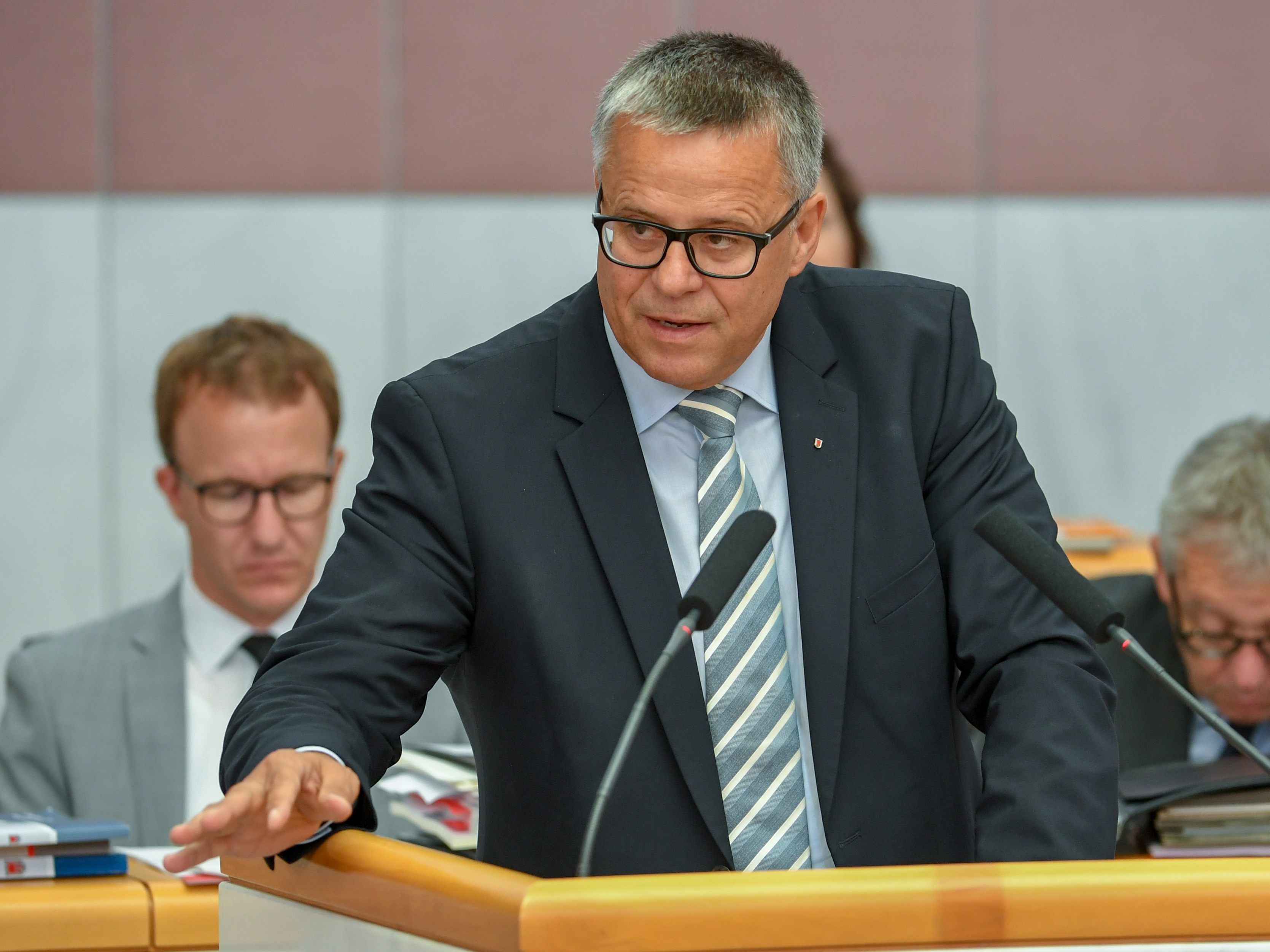 Roland Frühstück kann mit den Vorwürfen der Grünen nichts anfangen.