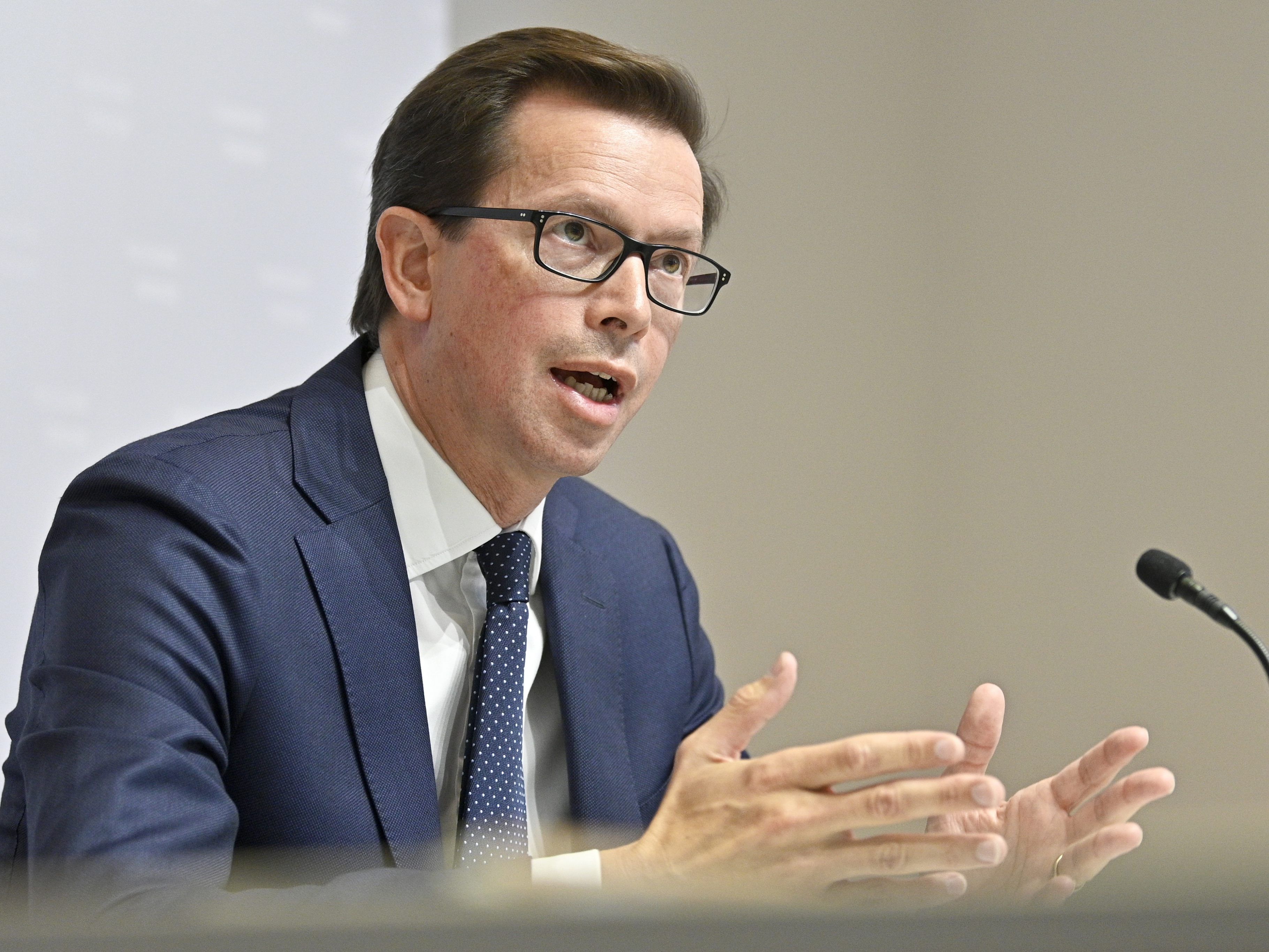 Winterstein äußerte sich heute zu den Angriffen auf die ÖVP-Zentrale.