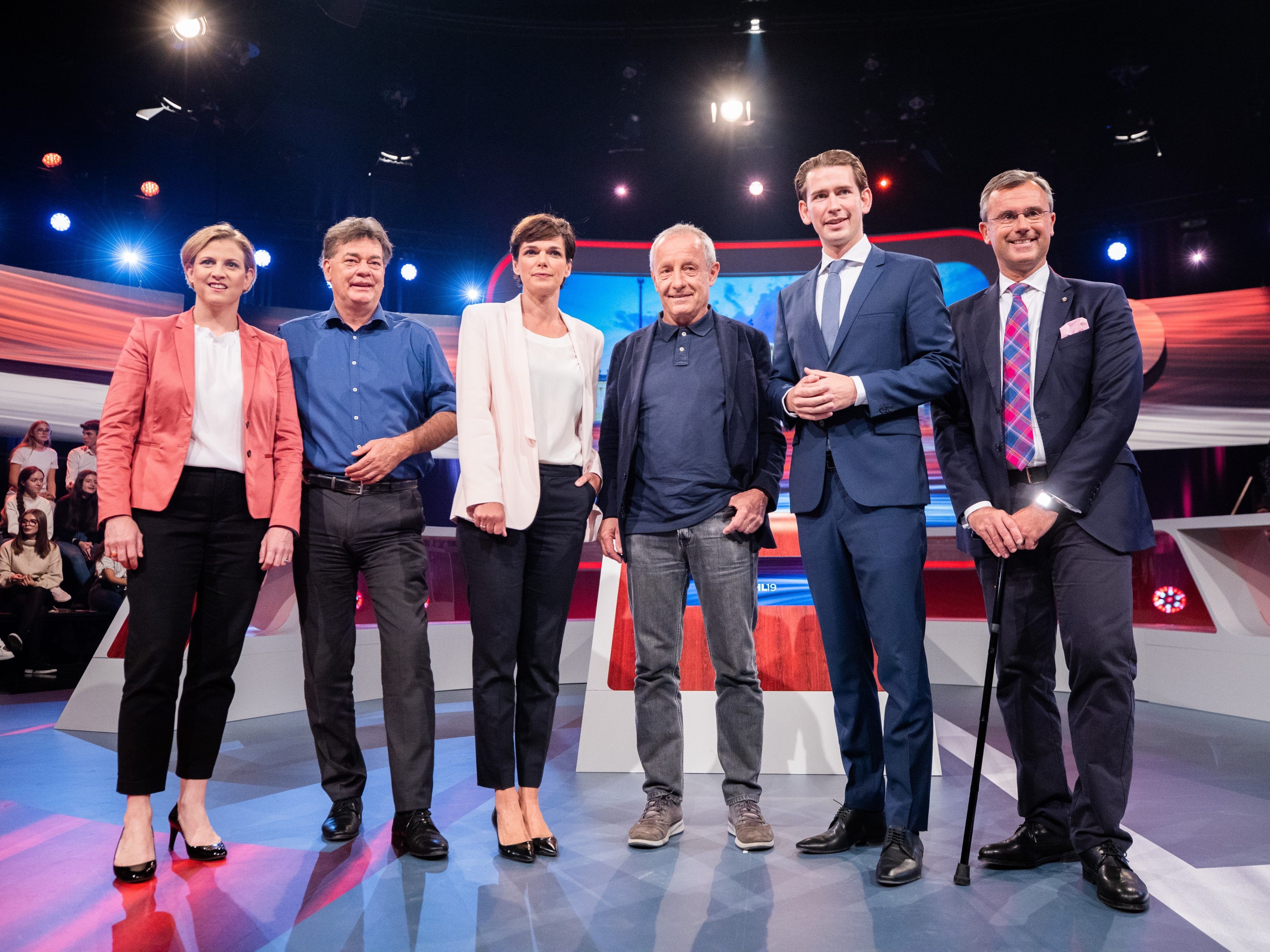 Am Mittwoch fanden die letzten ORF-Duelle der Spitzenkandidaten statt.