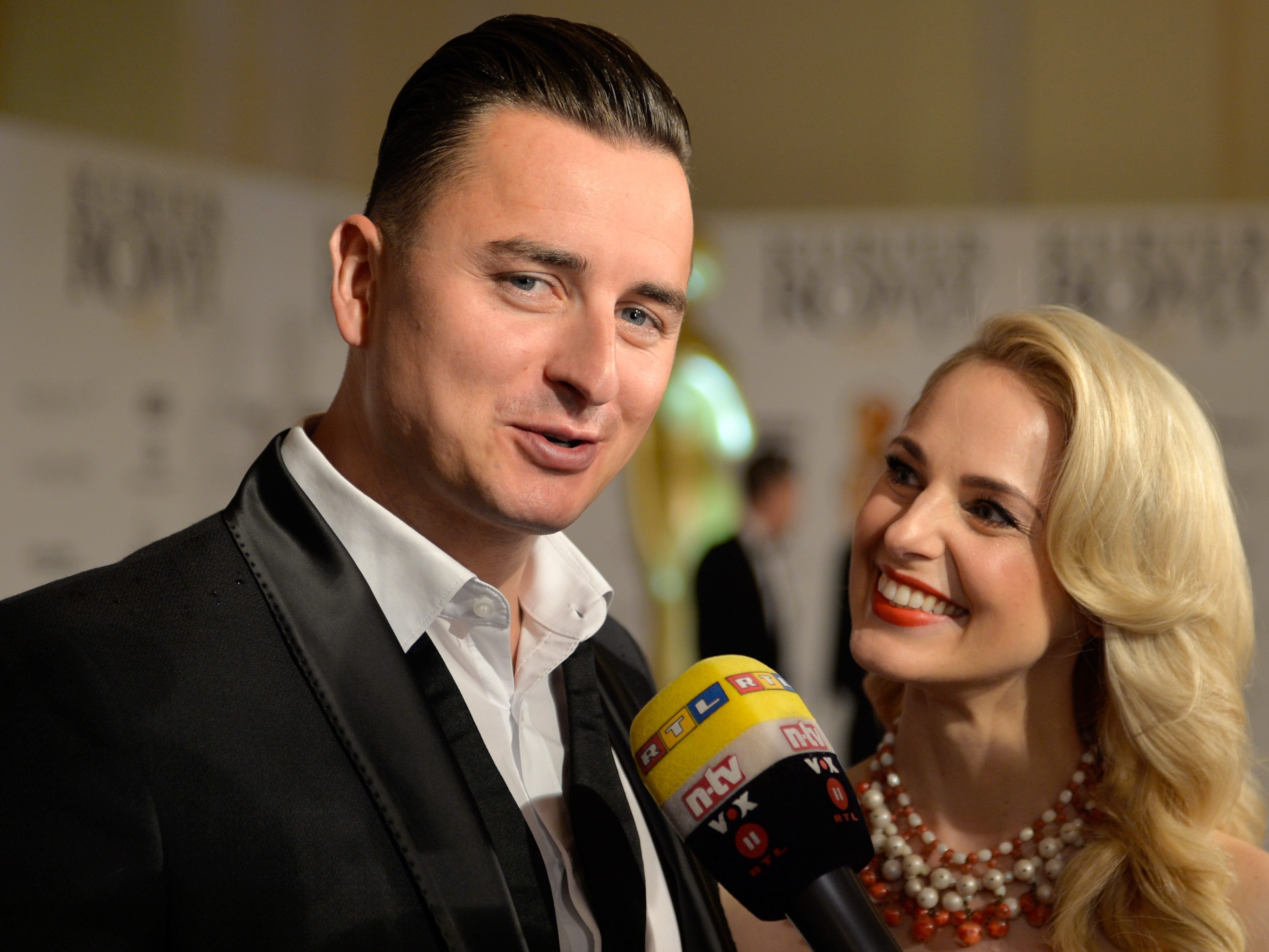Gabalier und Schneider bei der Romy-Gala 2017.