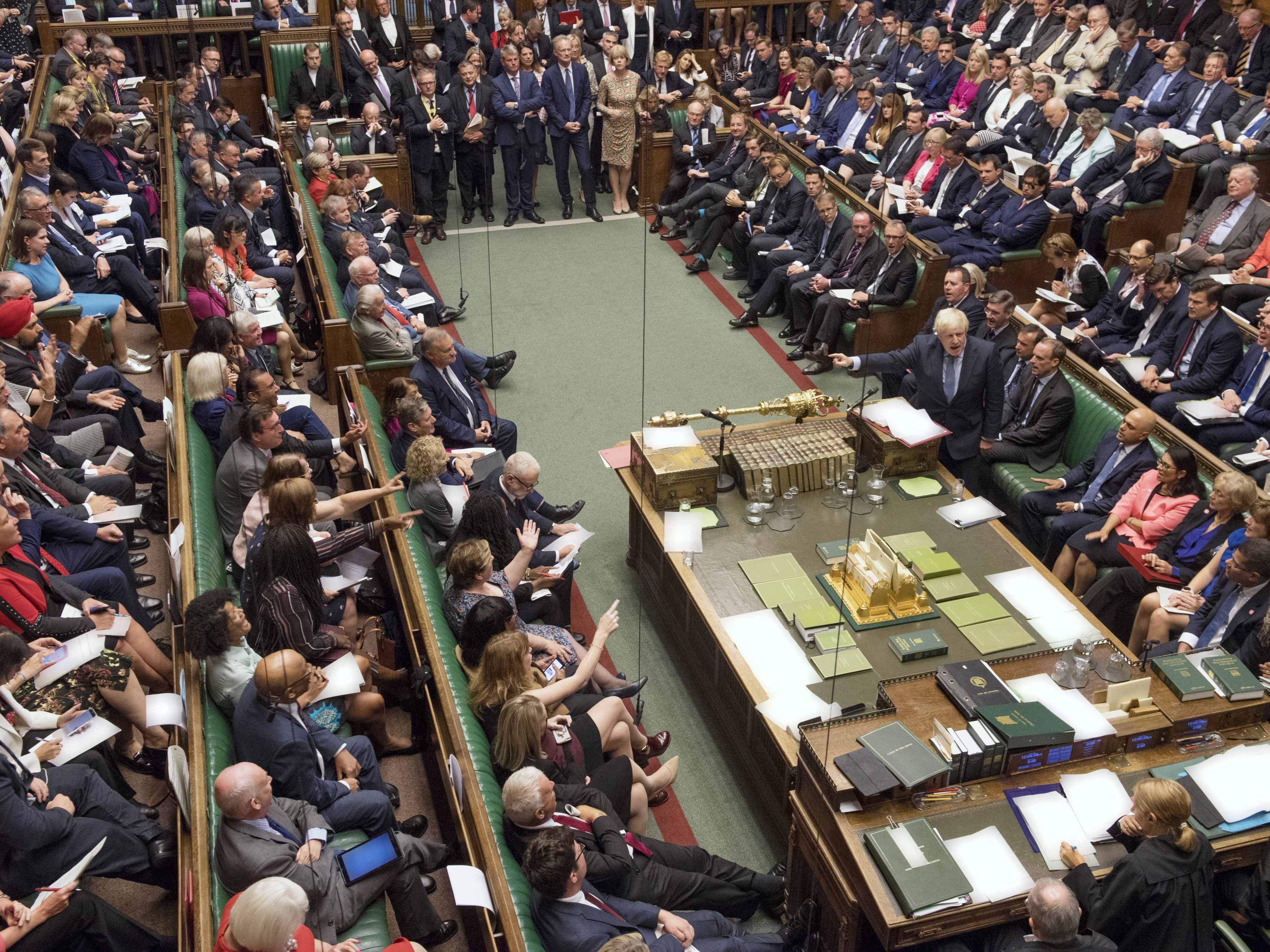 Das britische Parlament soll bereits an diesem Montagabend in eine fünfwöchige Zwangspause geschickt werden.