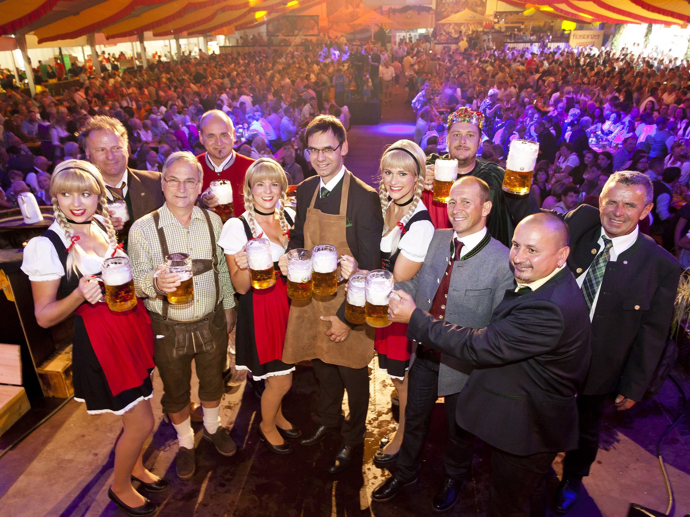 Der traditionelle Fassanstich am Freitag, 20. September 2019, ist ein absolutes Highlight des Bockbierfestes.
